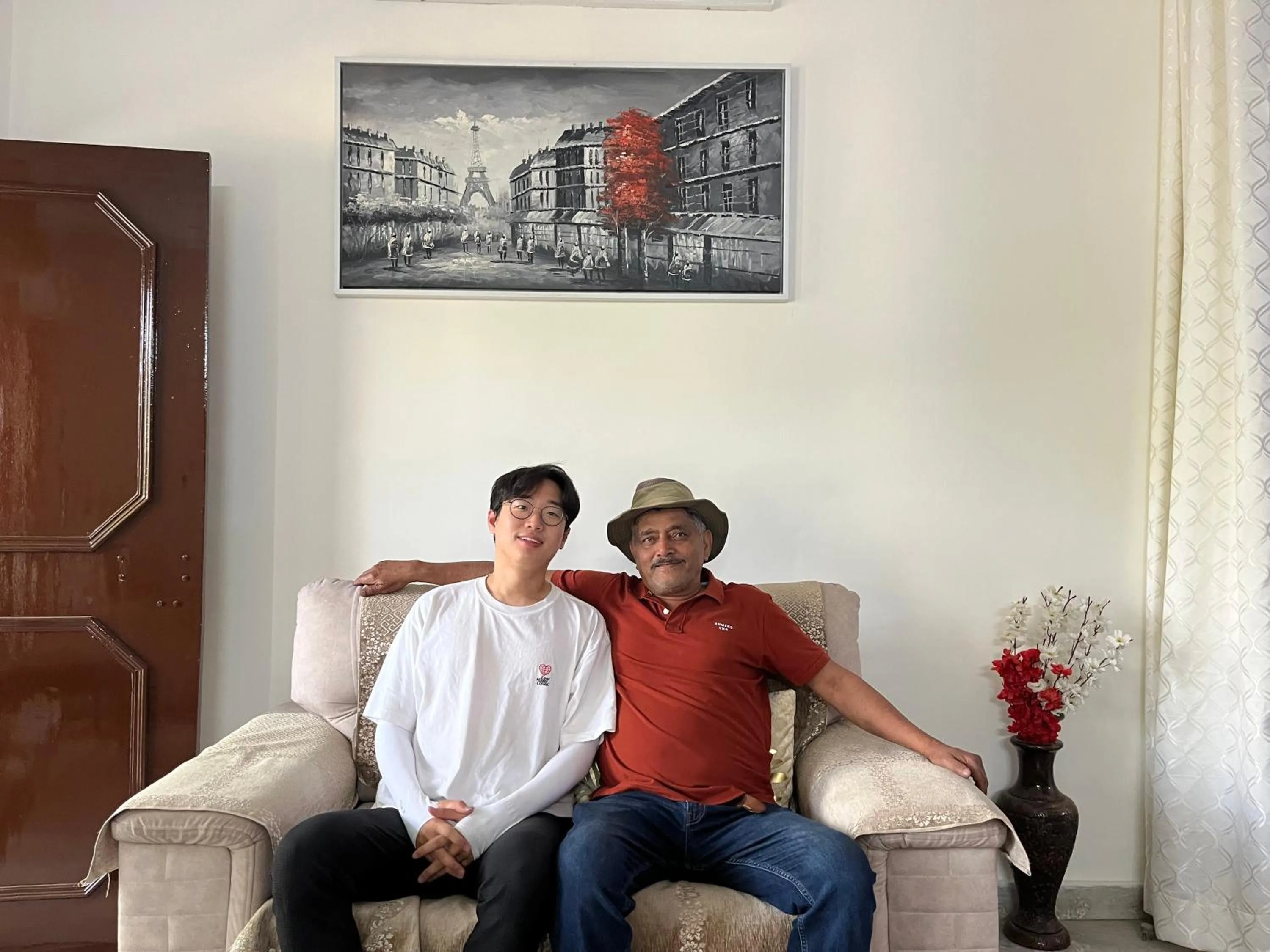 Living room in Alibaba’s Indiana Homestay