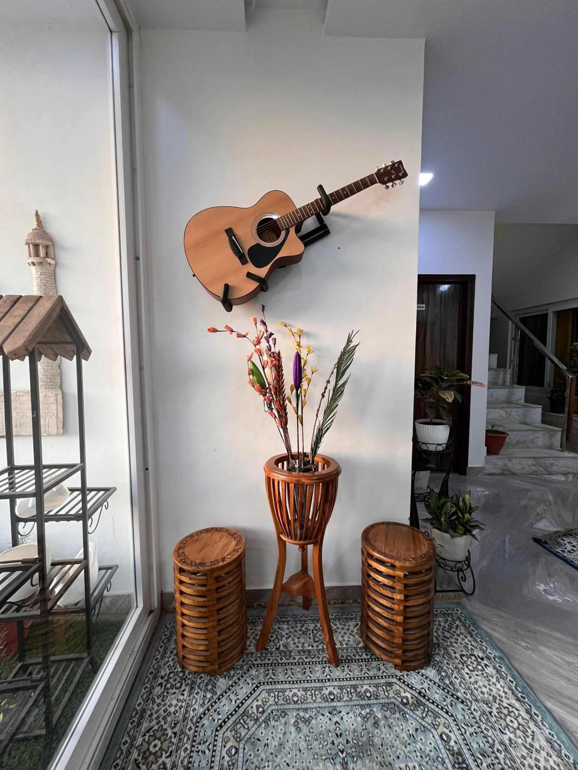 Living room in Alibaba’s Indiana Homestay