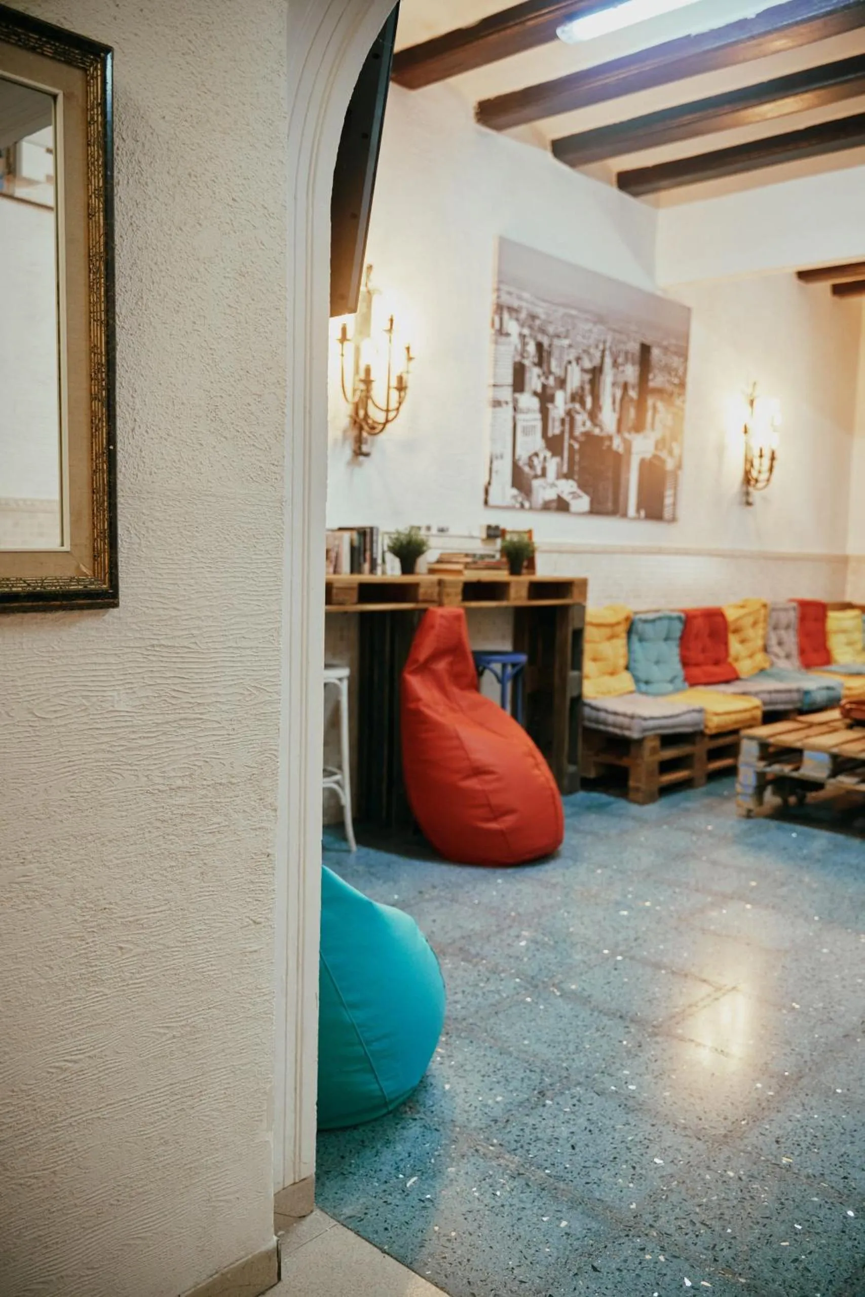 Seating area in LOFT HOSTAL Group
