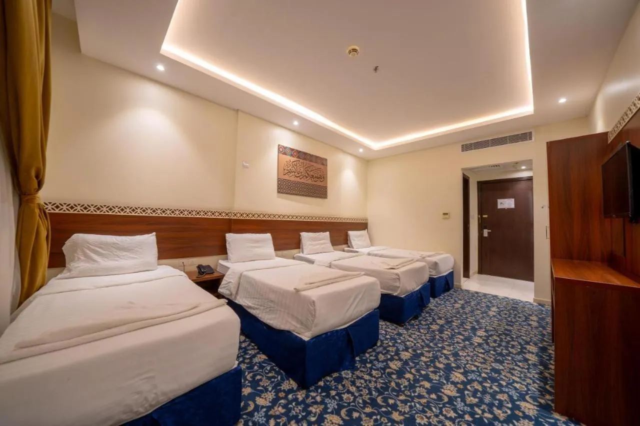 Bed in Waseem Al Azizia Hotel