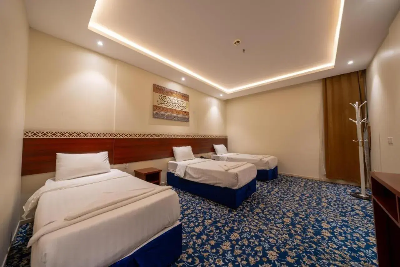 Bed in Waseem Al Azizia Hotel Bed in Waseem Al Azizia Hotel