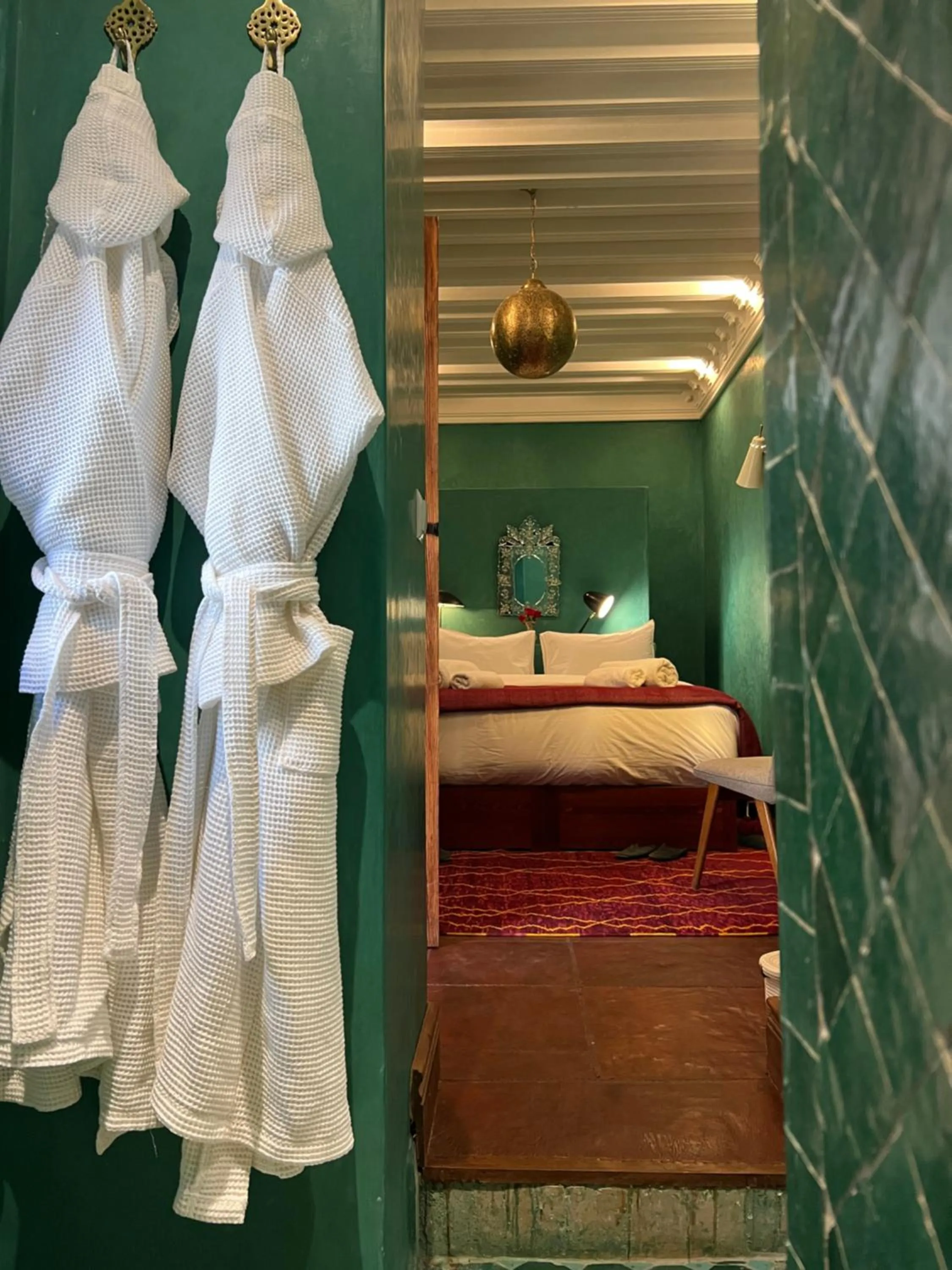 Bedroom in Riad Alena