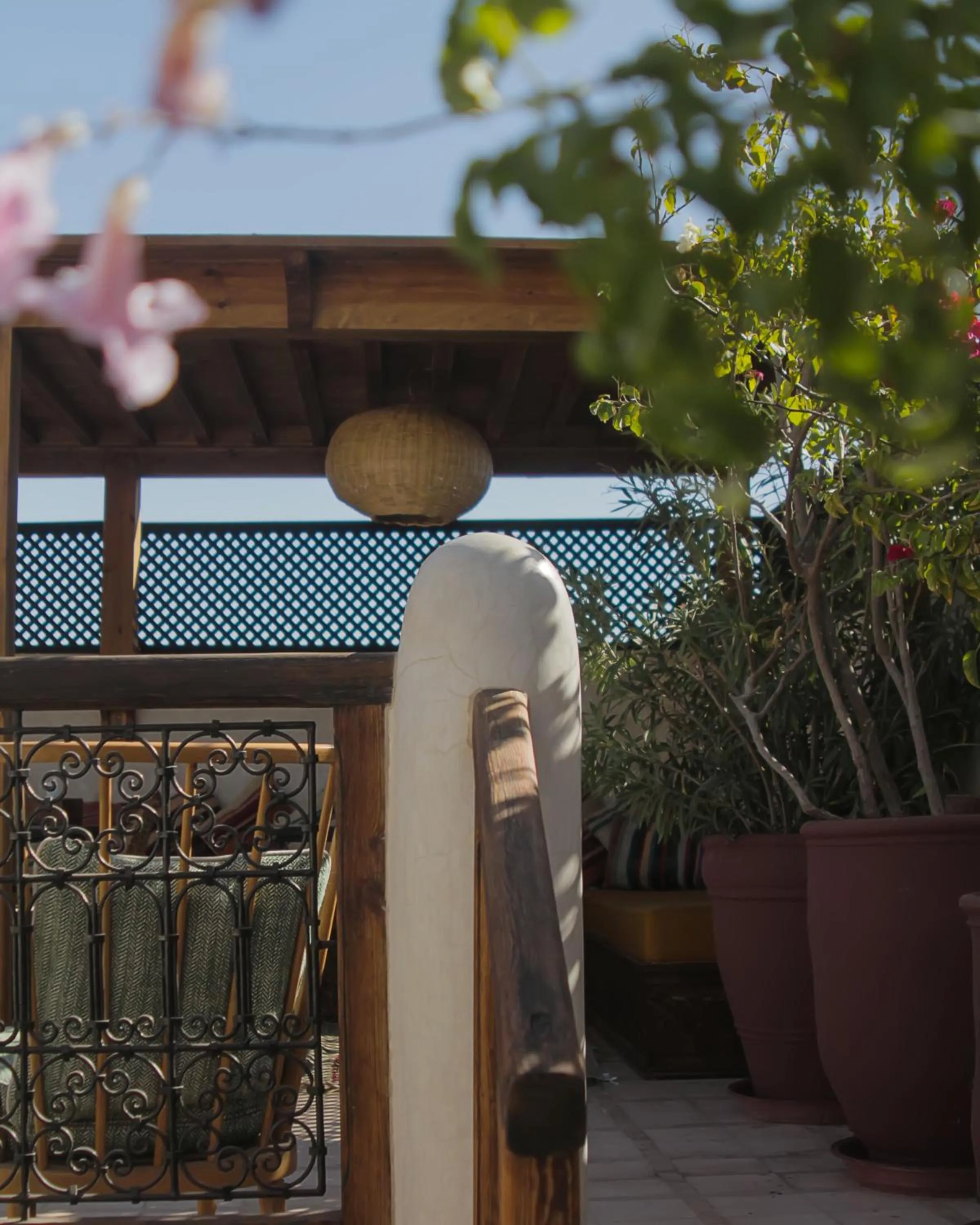 Patio in Riad Alena