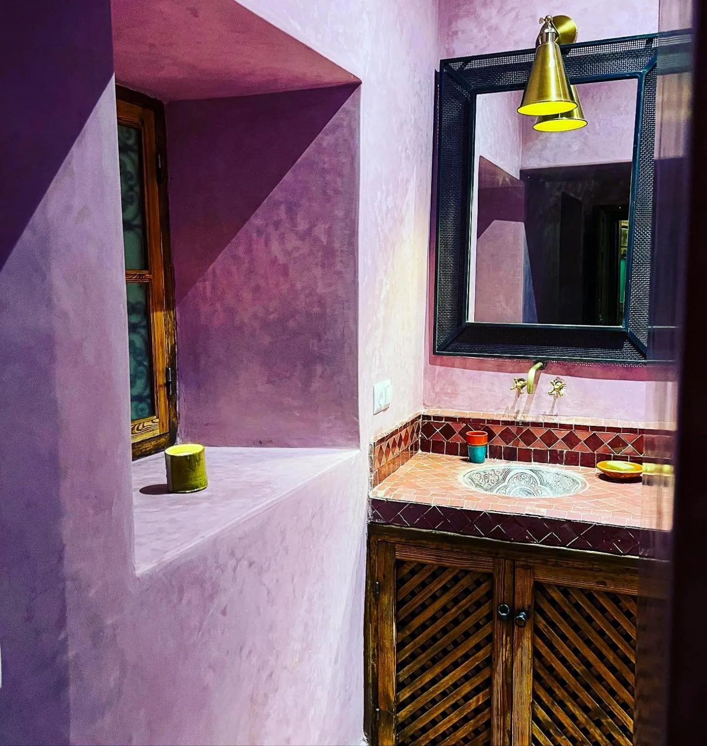 Bathroom in Riad Alena
