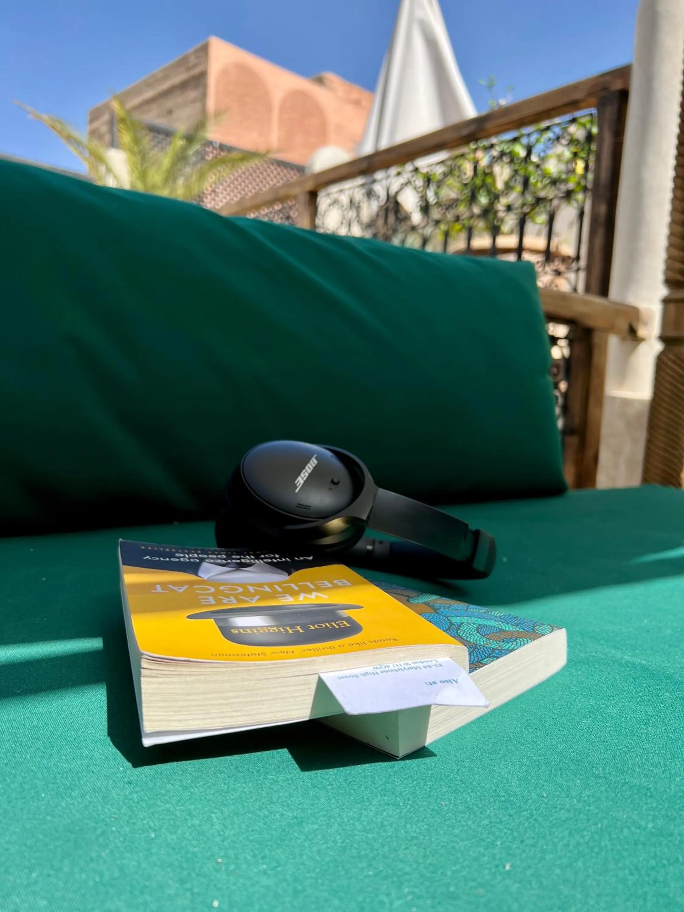 Balcony/Terrace in Riad Alena