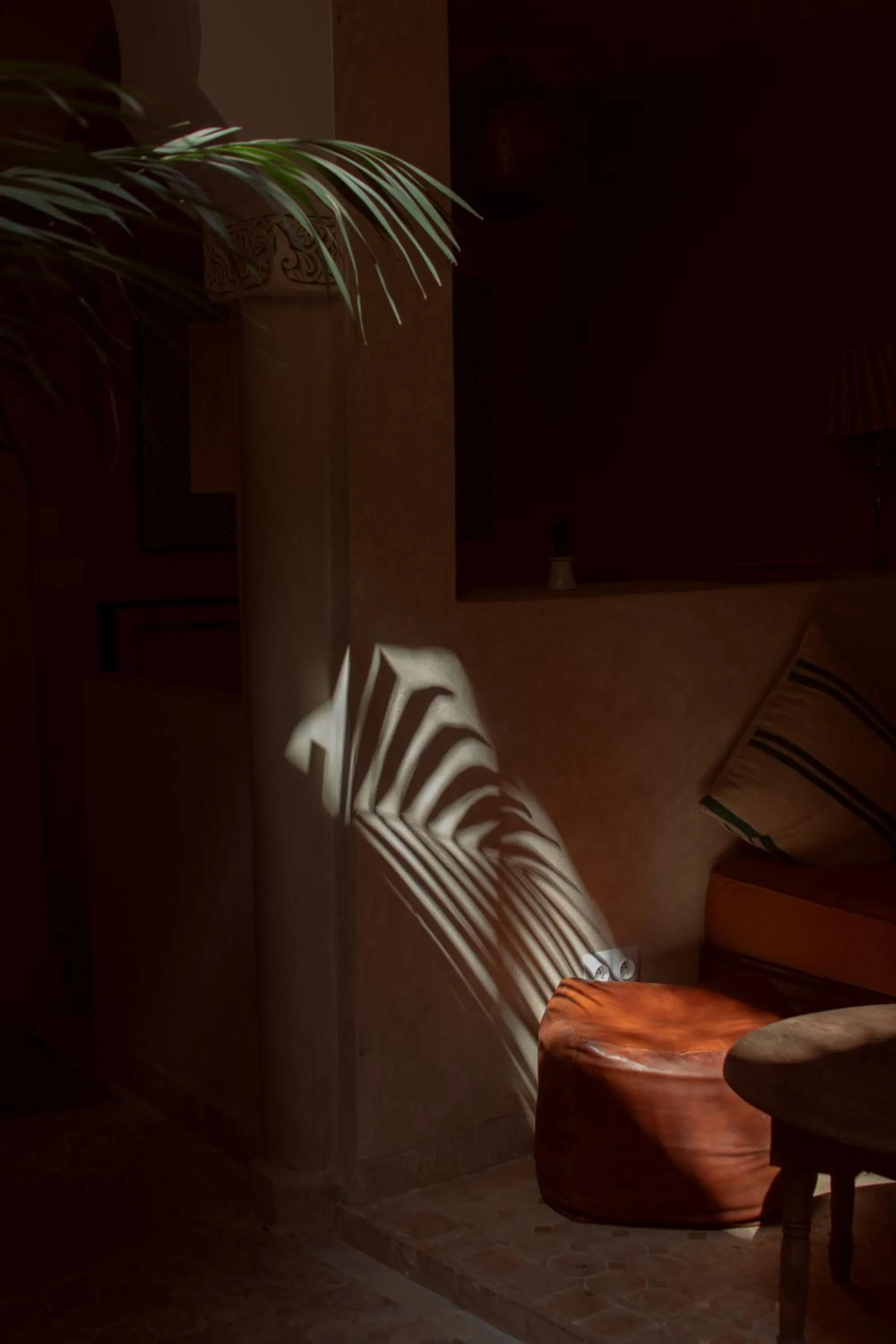 Inner courtyard view in Riad Alena