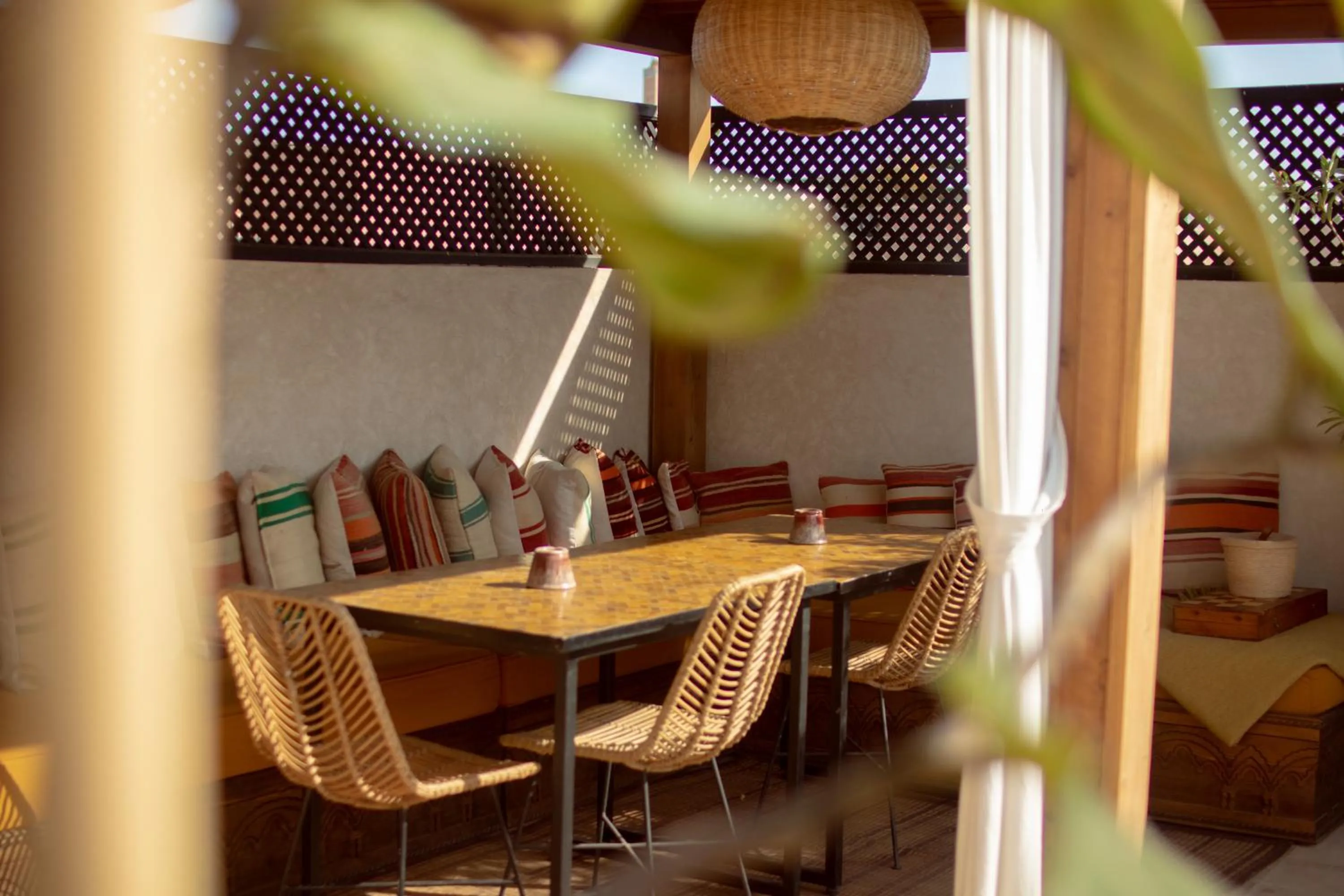 Balcony/Terrace in Riad Alena