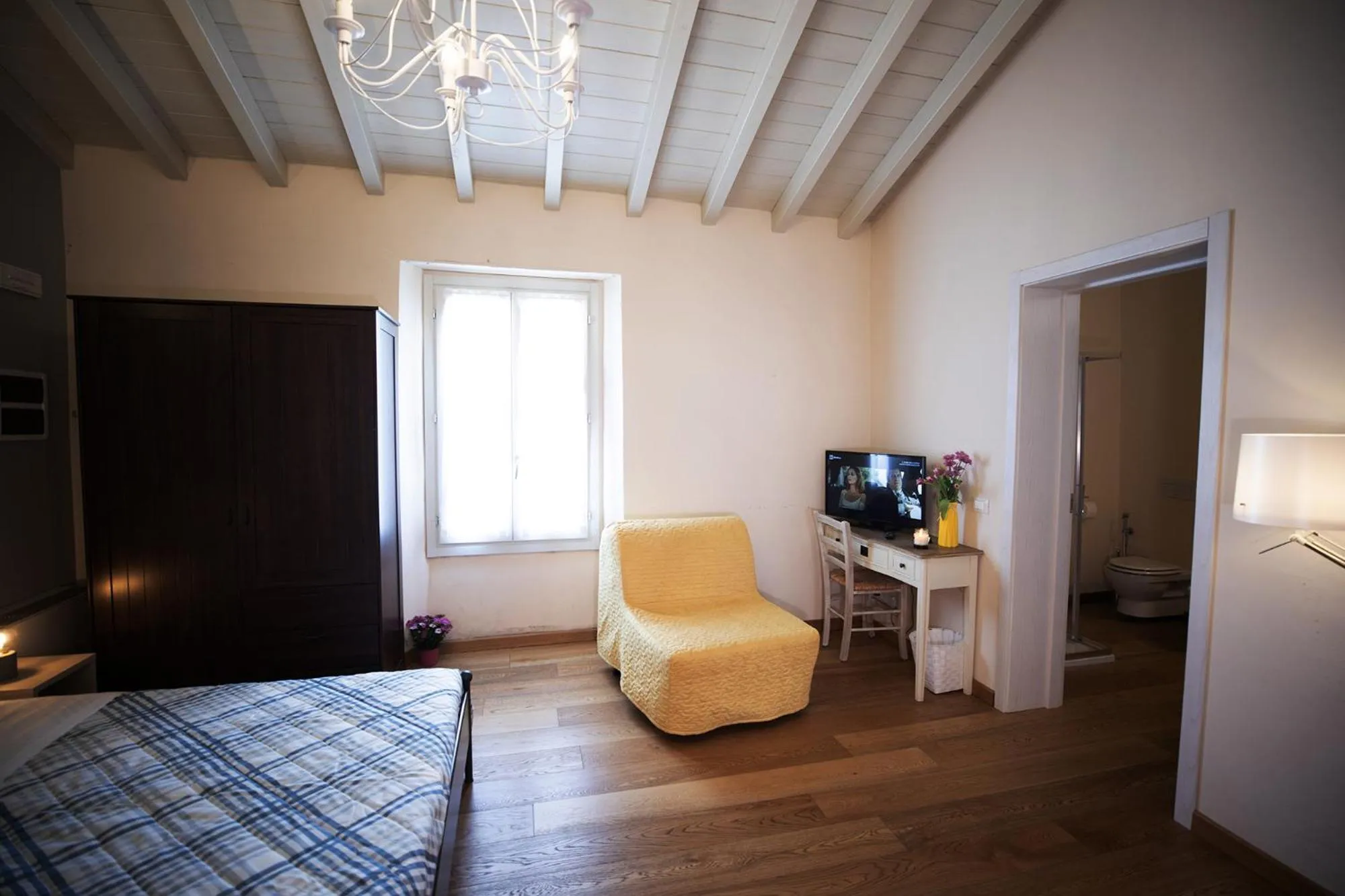 Bed in Relais La Rocca Solferino