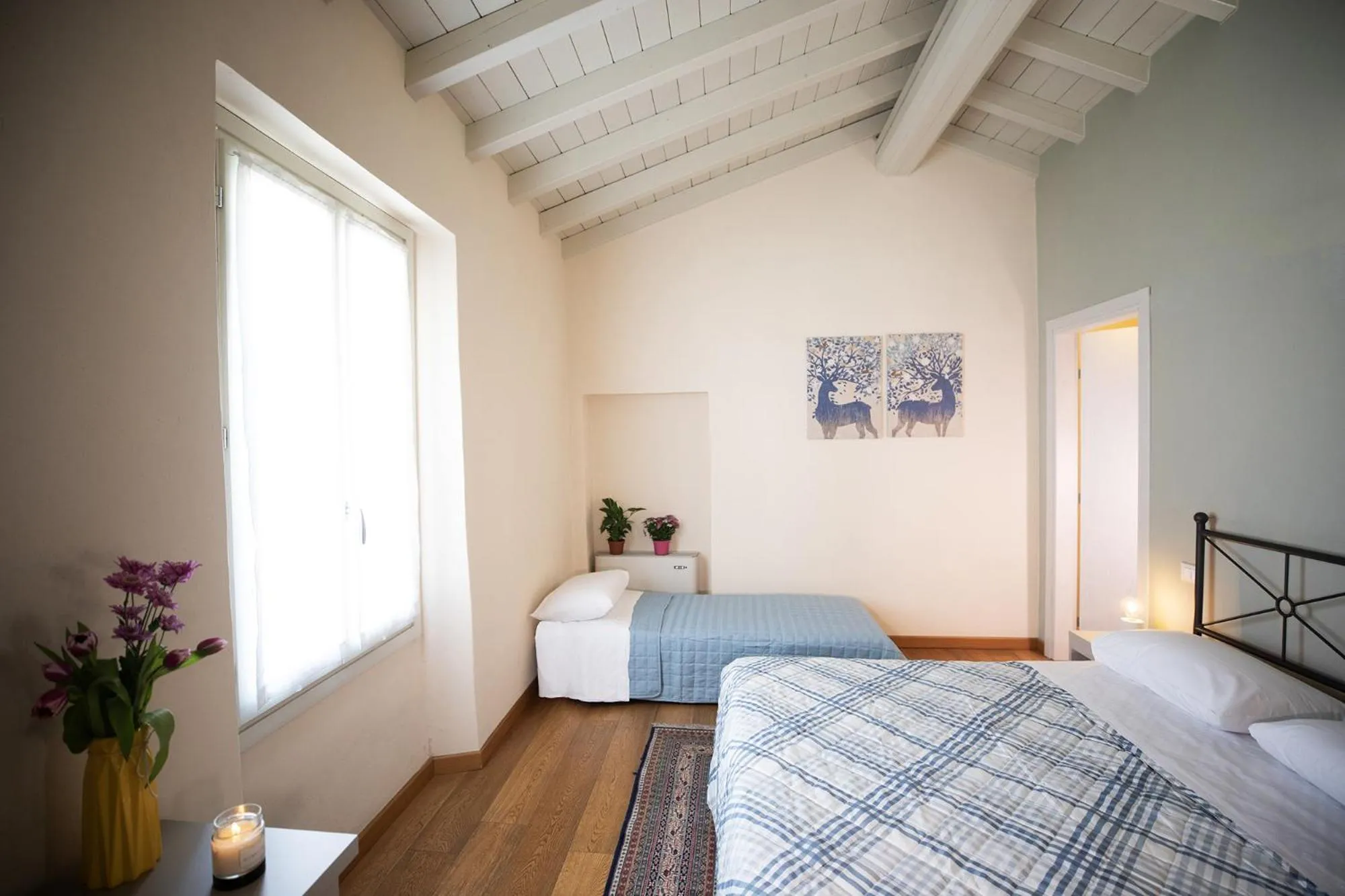 Bed in Relais La Rocca Solferino