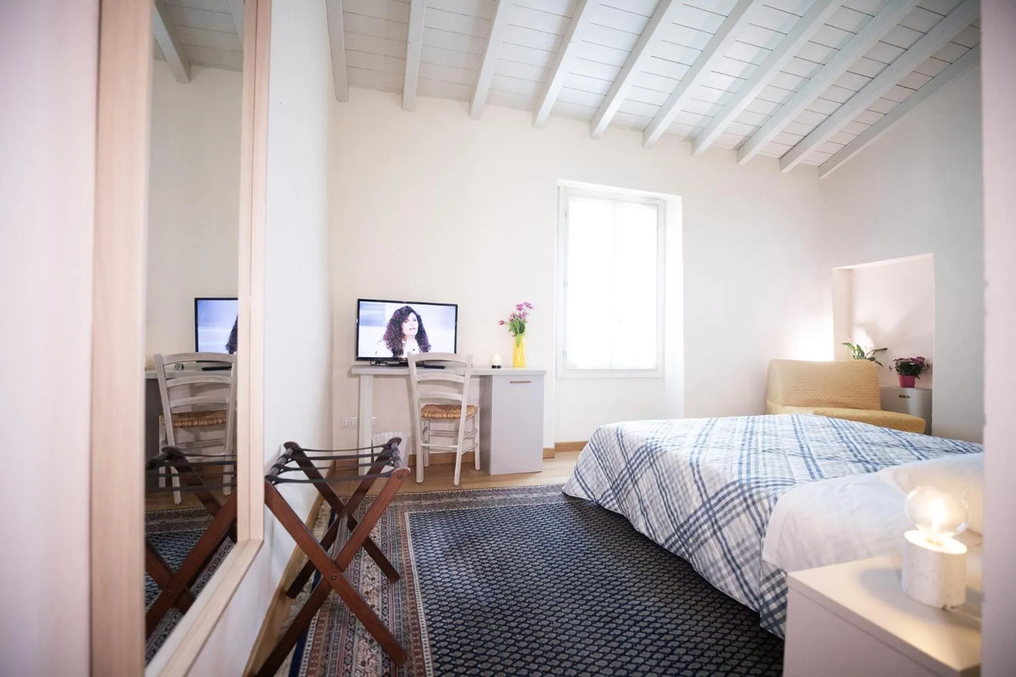 Bed in Relais La Rocca Solferino