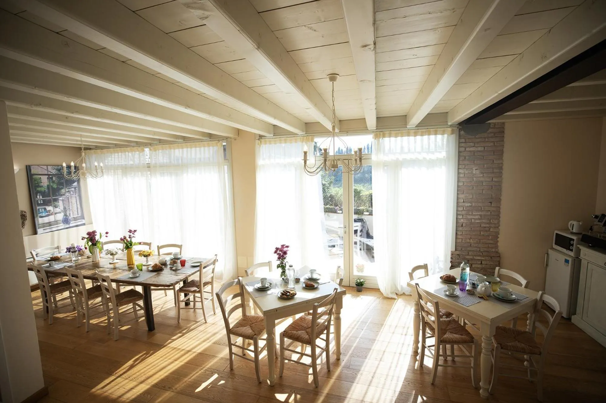 Restaurant/places to eat in Relais La Rocca Solferino