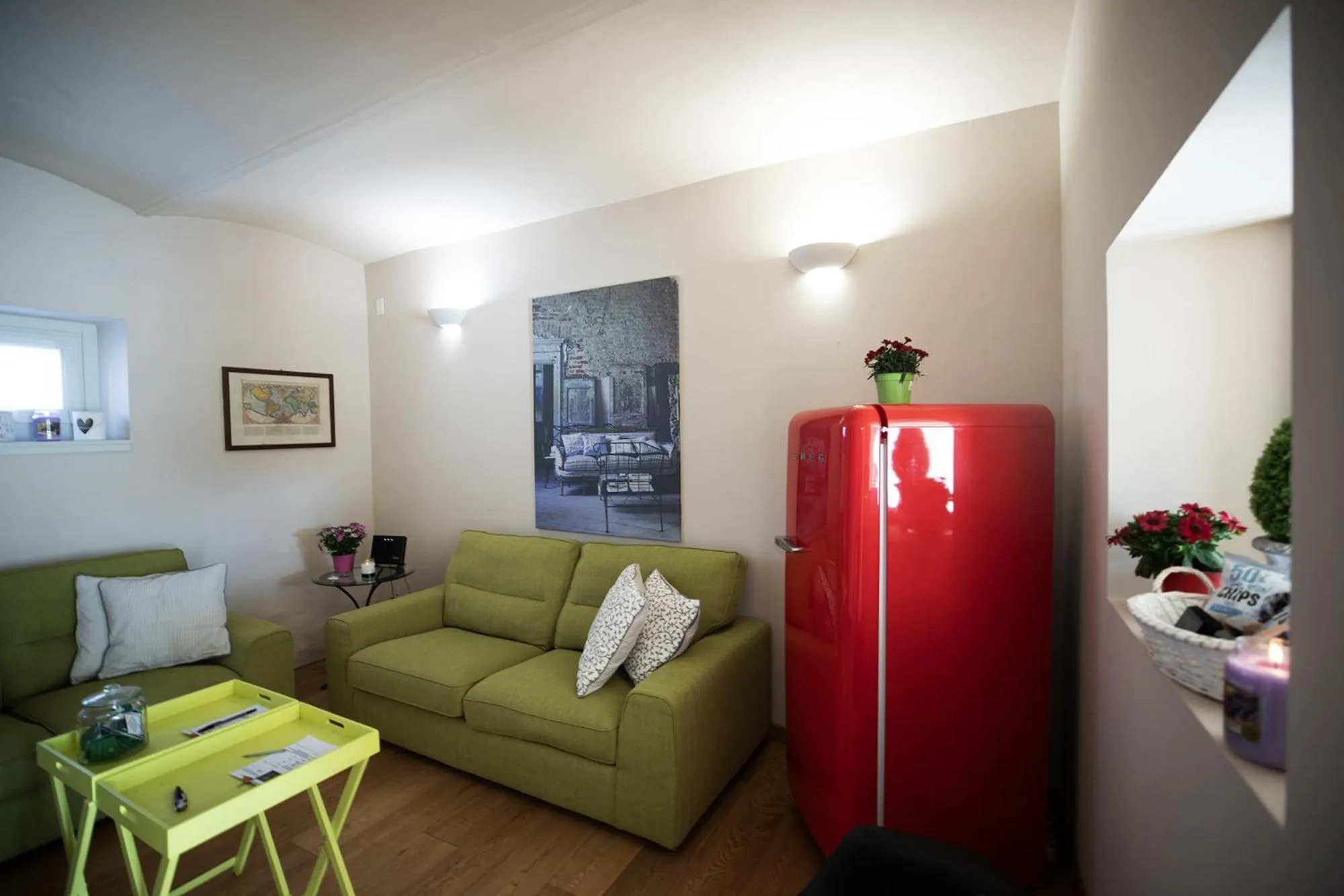 Living room in Relais La Rocca Solferino