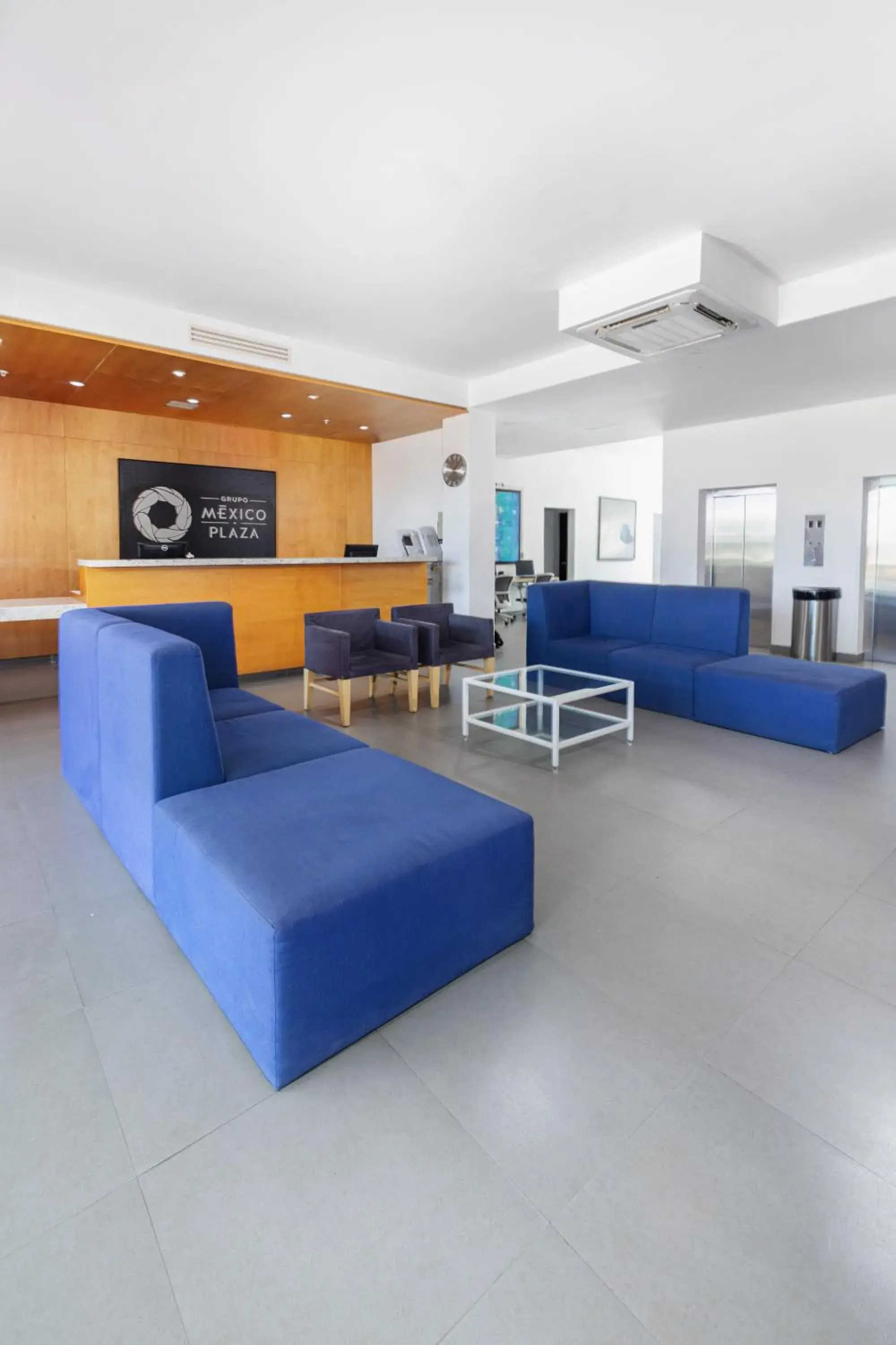 Lobby or reception in Hotel México Plaza Silao Aeropuerto Lobby or reception in Hotel México Plaza Silao Aeropuerto