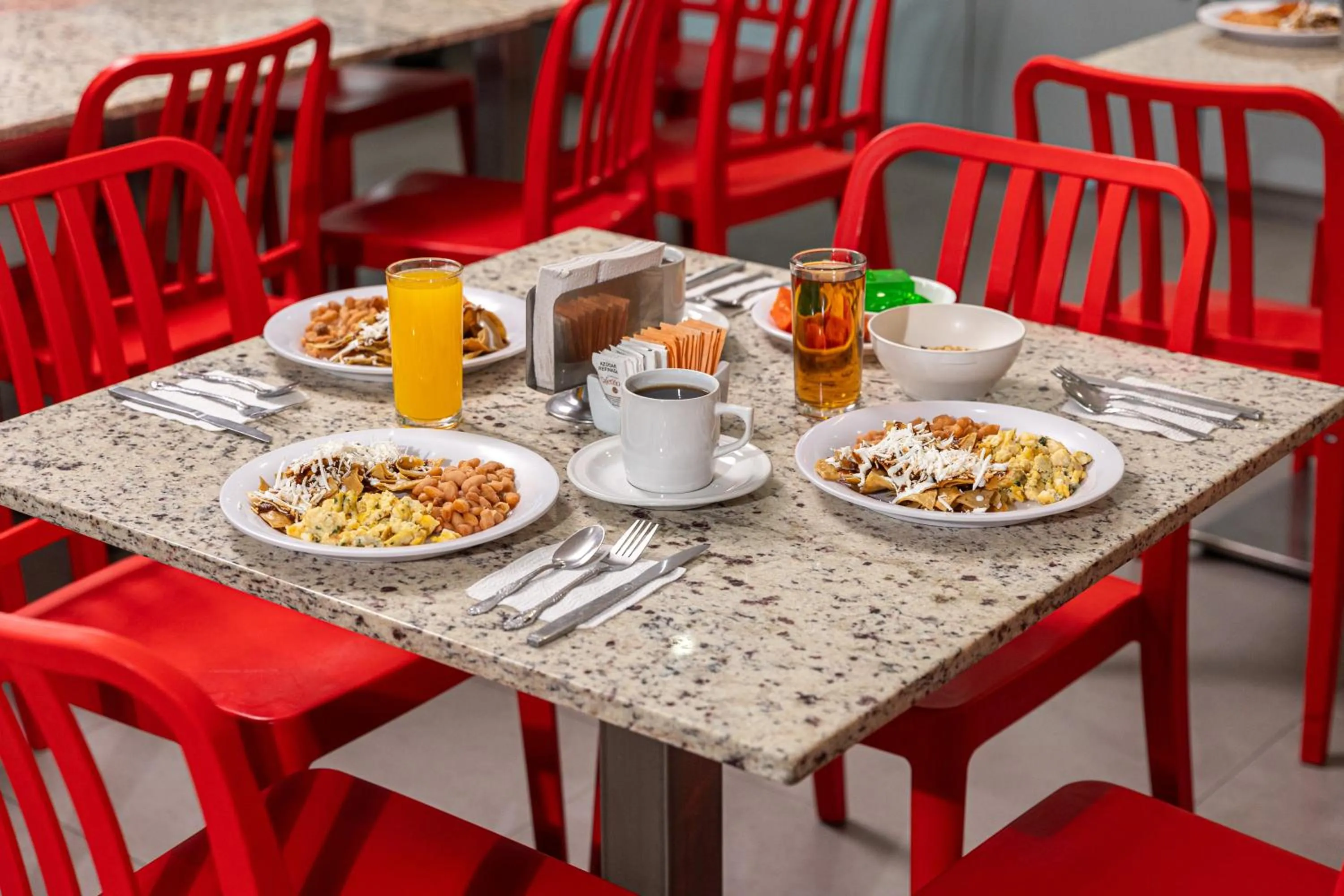 Breakfast in Hotel México Plaza Silao Aeropuerto