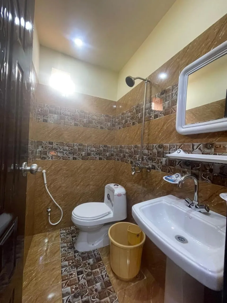 Bathroom in Hotel new royal palace