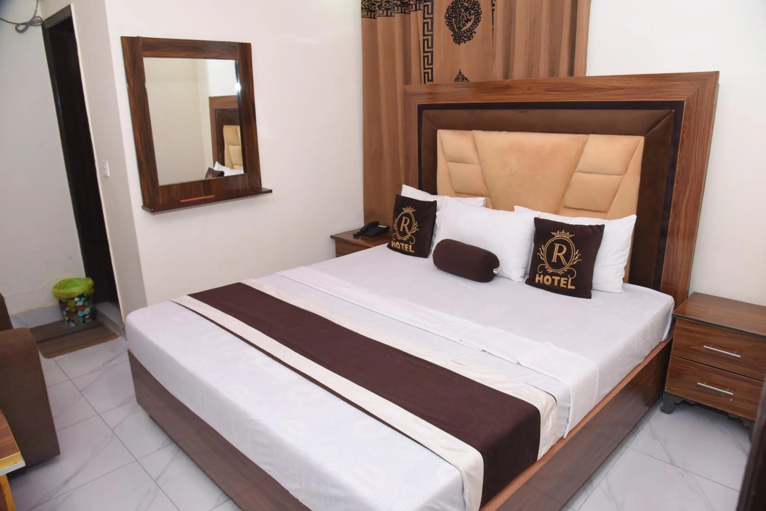 Bedroom, Bed in Hotel new royal palace