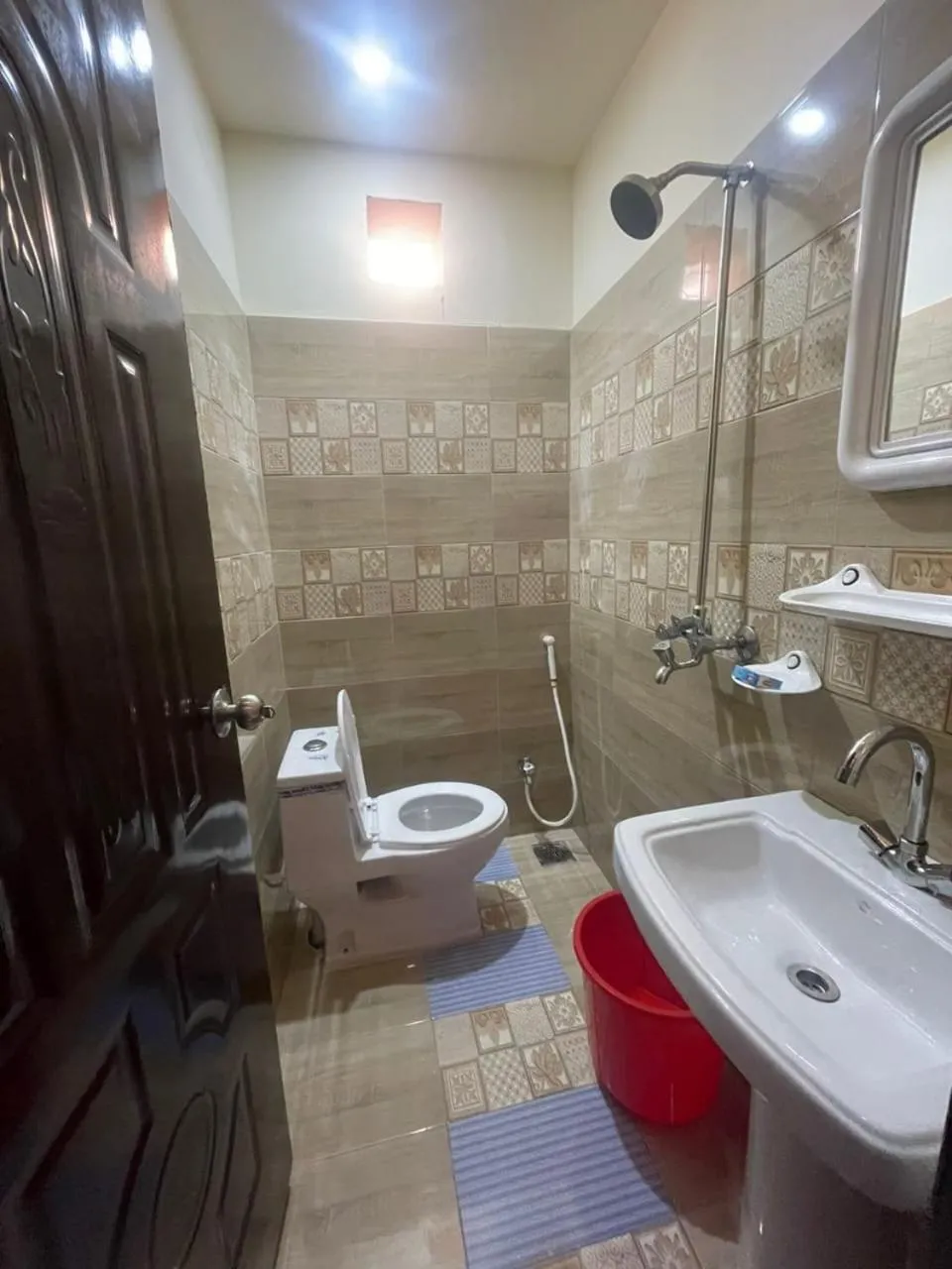 Bathroom in Hotel new royal palace