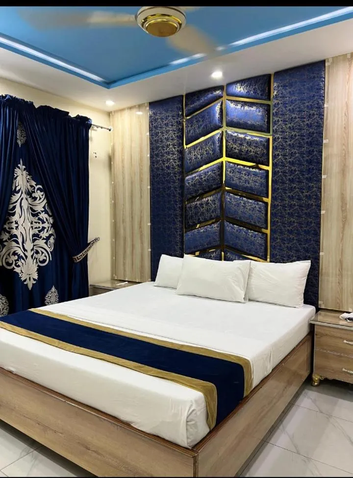 Bed in Hotel new royal palace