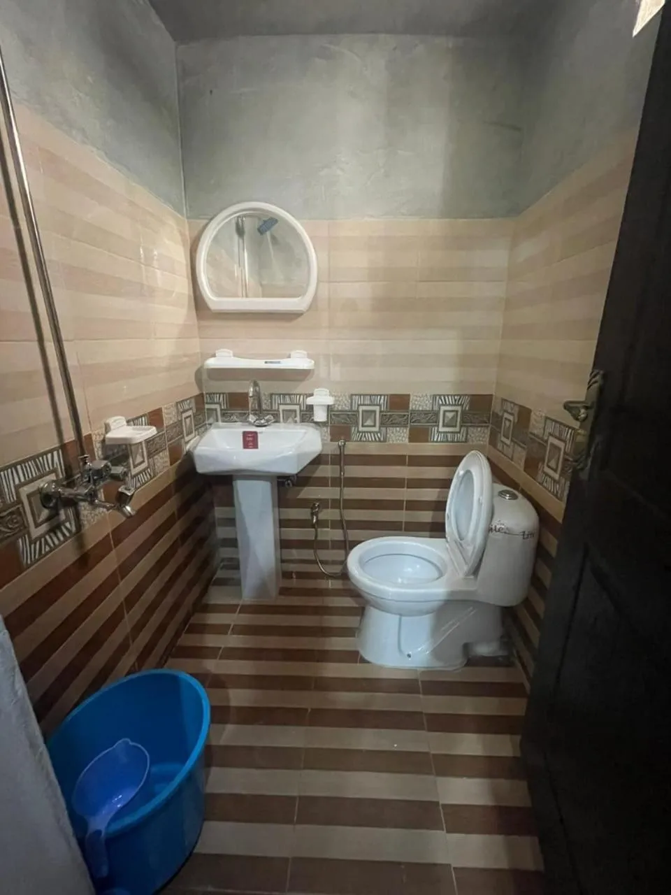 Bathroom in Hotel new royal palace