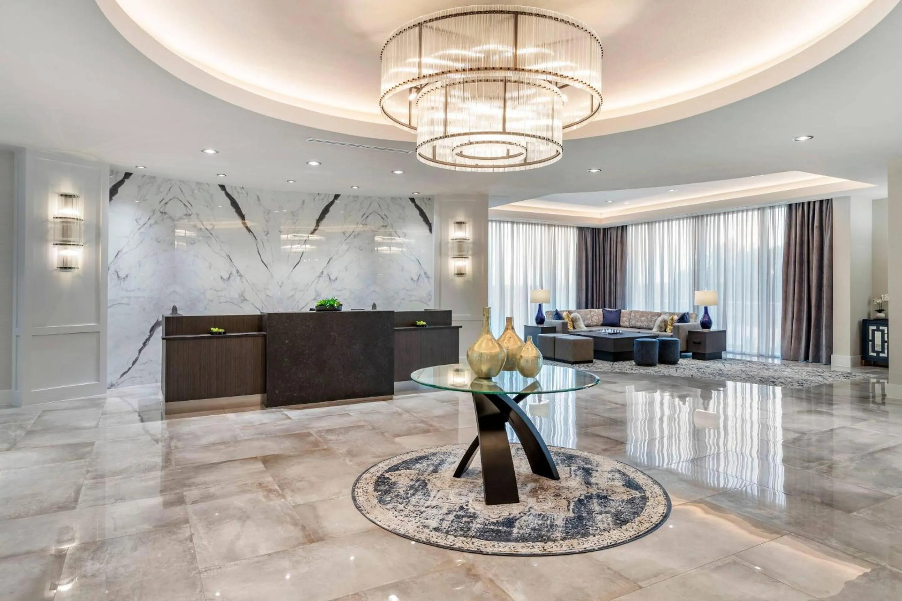 Lobby or reception in Cambria Hotel Austin Uptown near the Domain