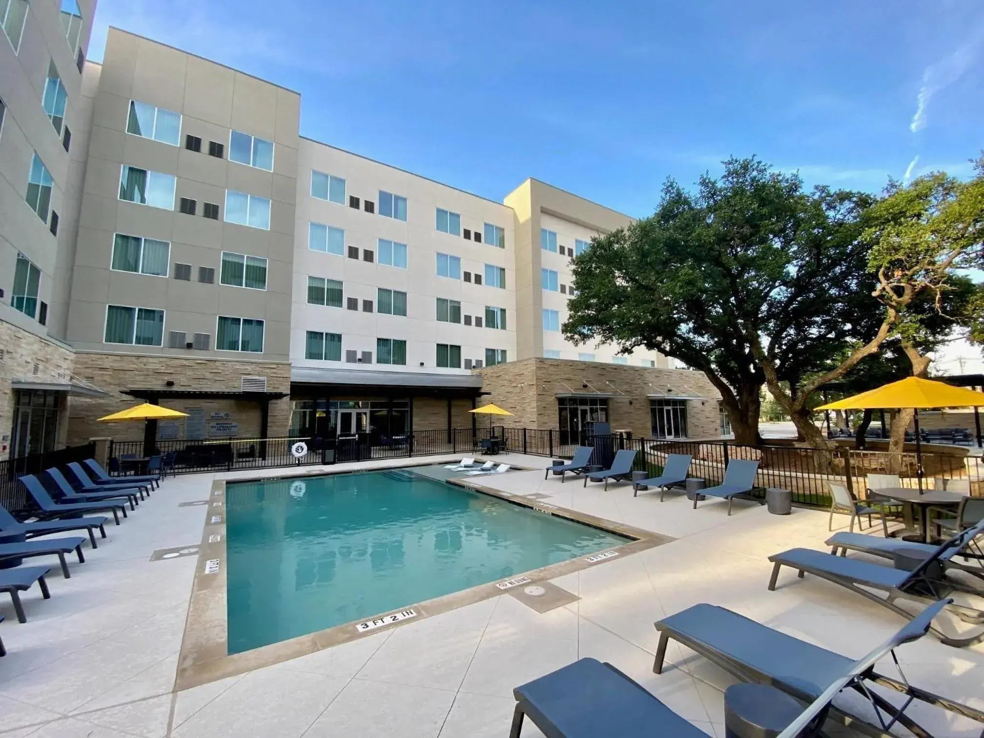 Swimming pool in Cambria Hotel Austin Uptown near the Domain Swimming pool in Cambria Hotel Austin Uptown near the Domain