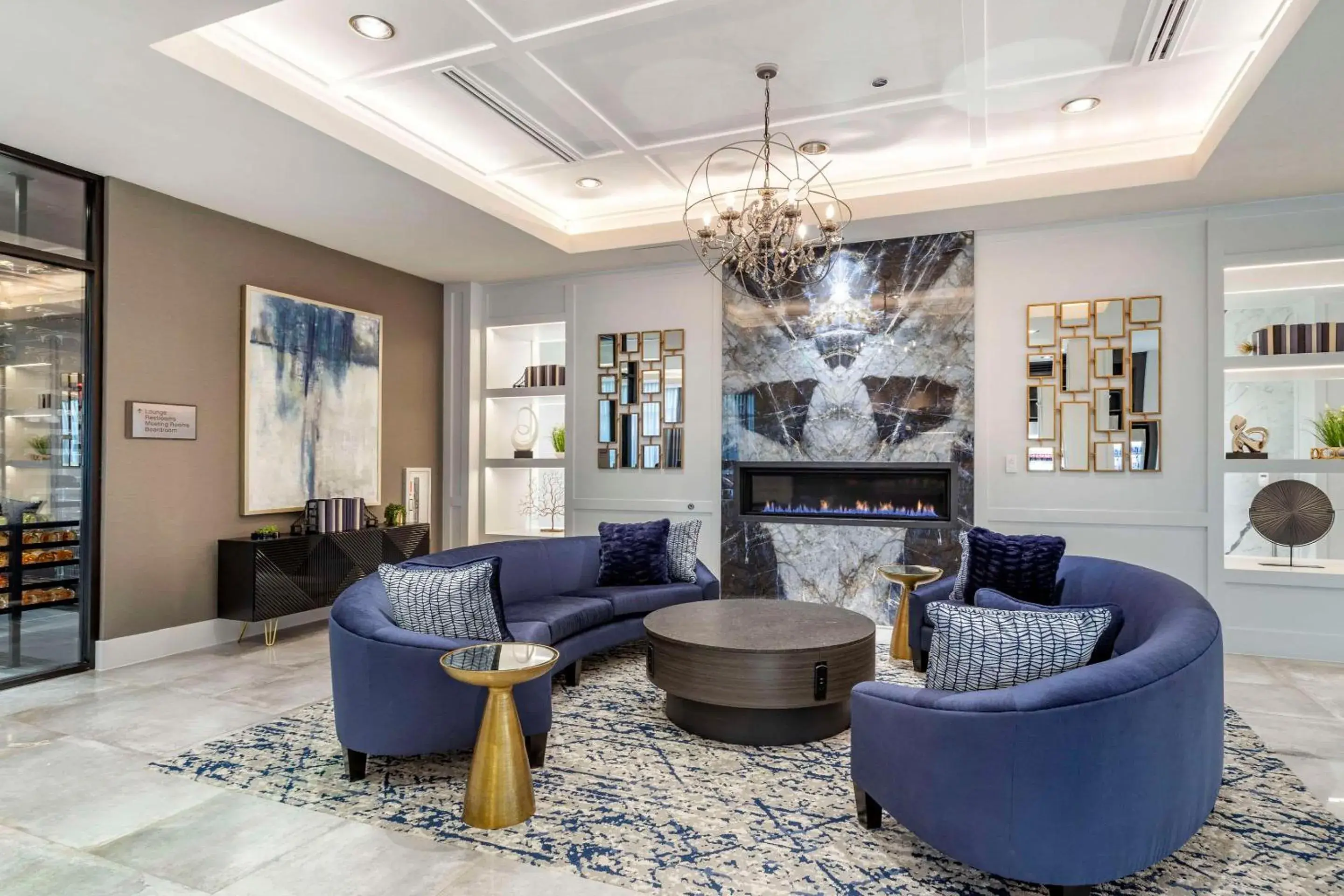 Lobby or reception in Cambria Hotel Austin Uptown near the Domain Lobby or reception in Cambria Hotel Austin Uptown near the Domain