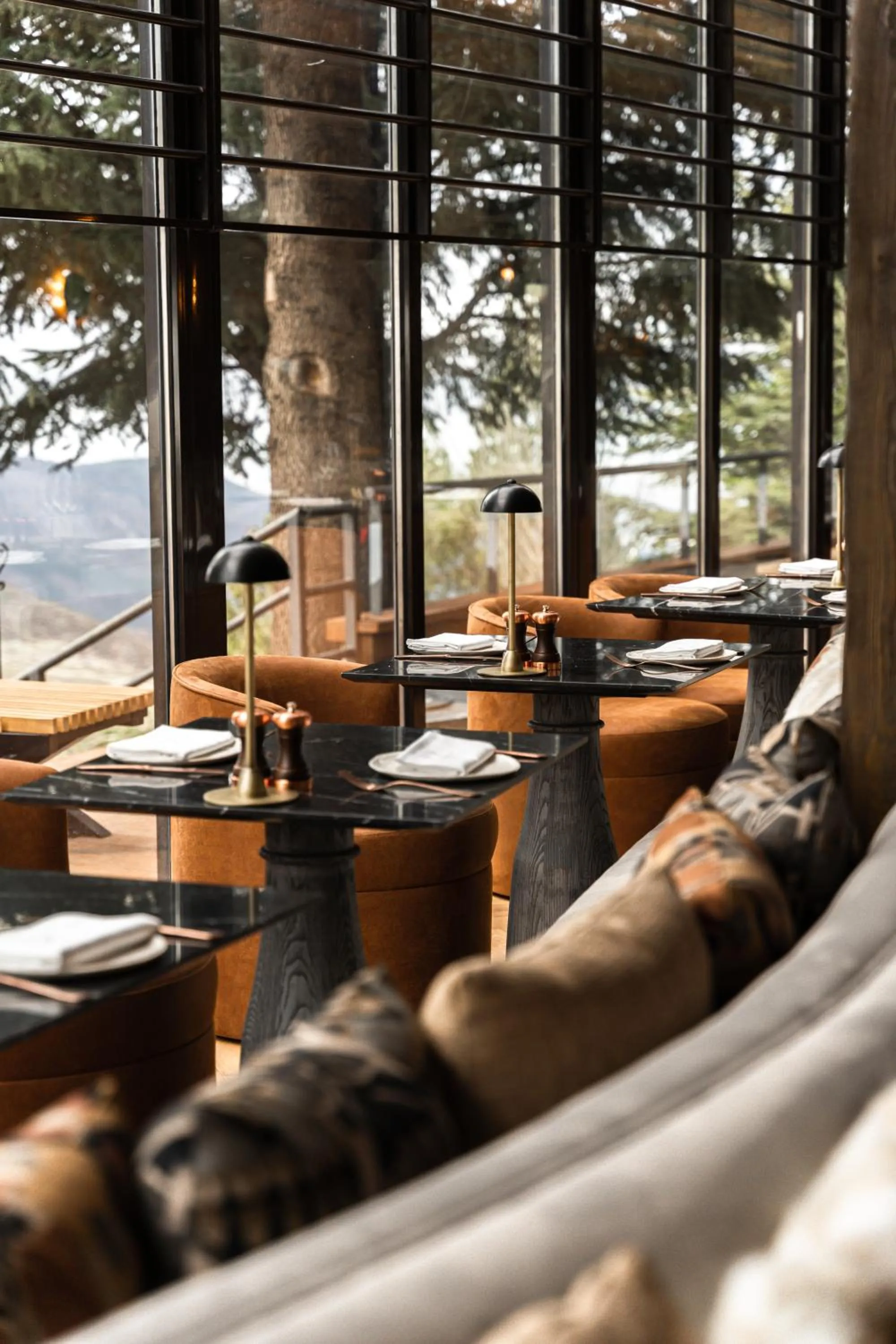 Dining area in Hotel Maribel