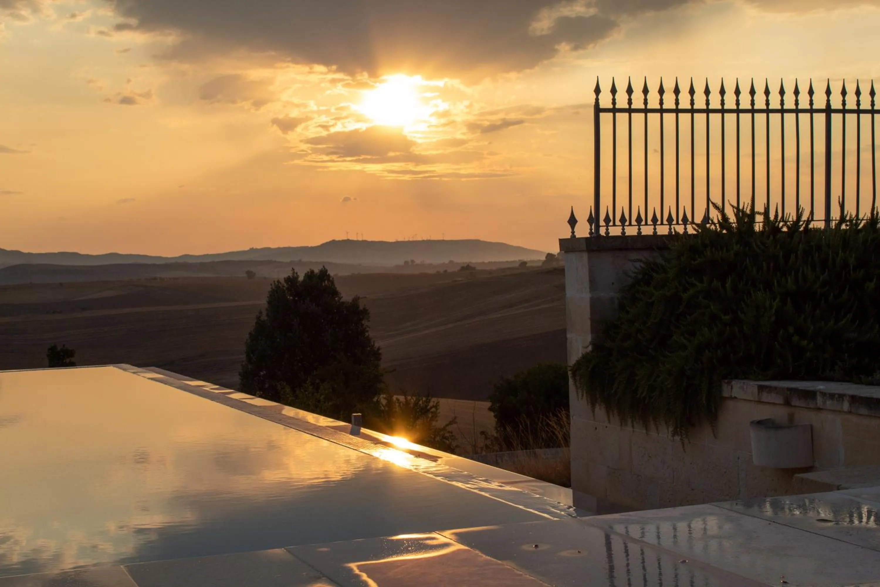 Mountain view in Villa Matera