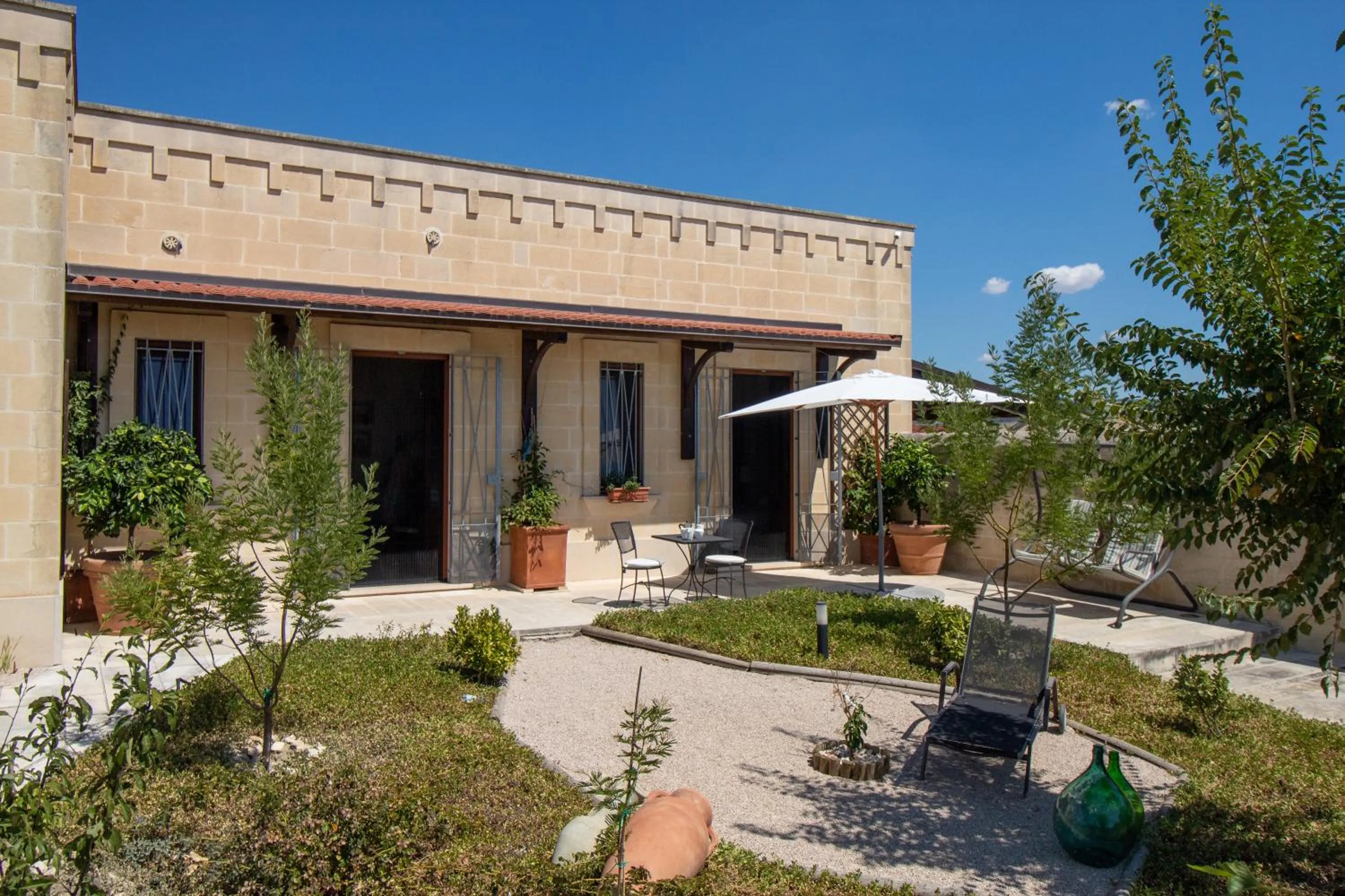 Patio in Villa Matera