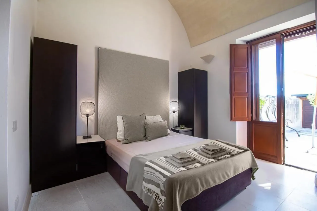 Bedroom, Bed in Villa Matera