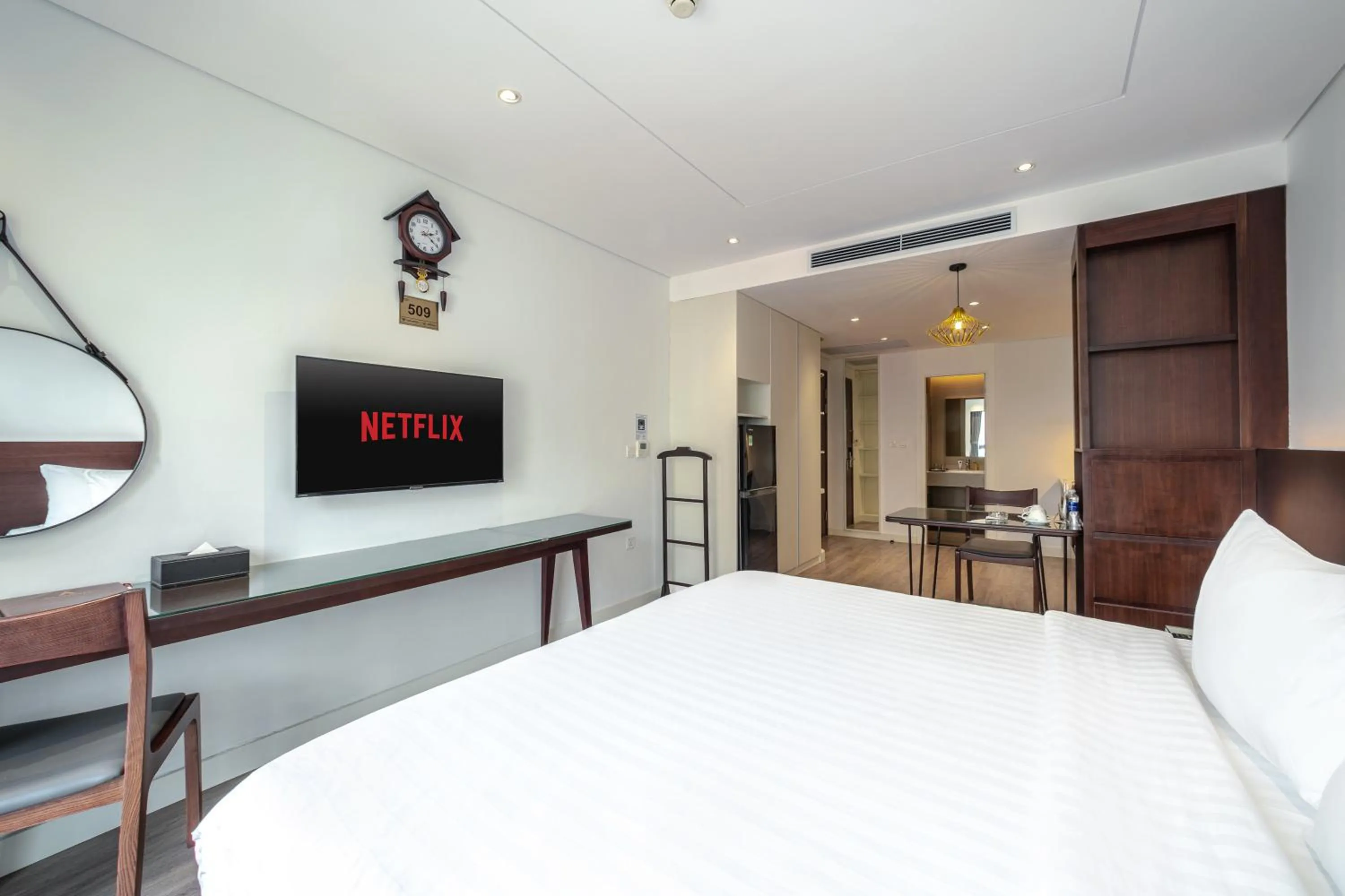 Bed in A25 Hotel - 18 Nguyễn Hy Quang