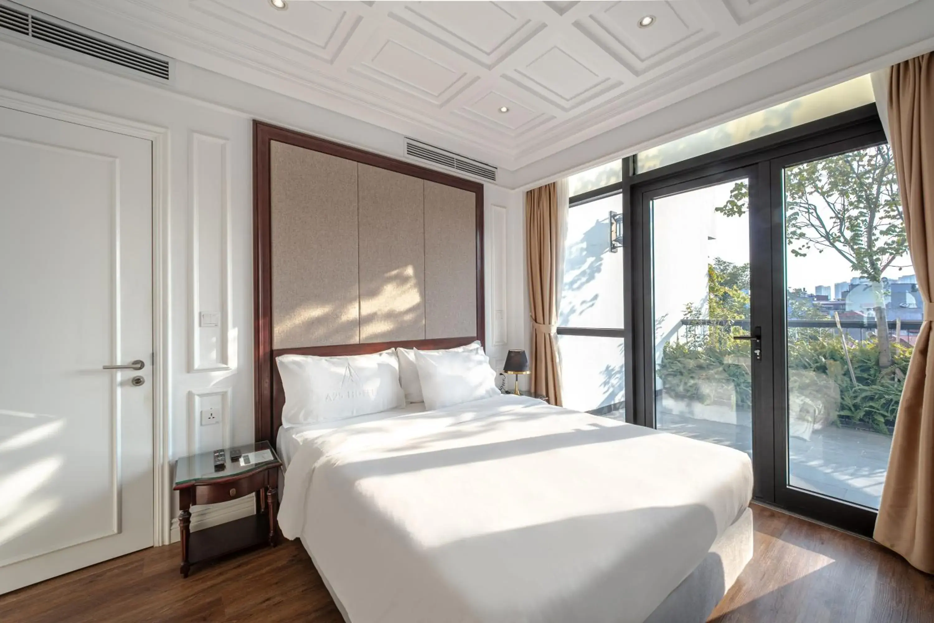 Bedroom, Bed in A25 Hotel - 18 Nguyễn Hy Quang Bedroom, Bed in A25 Hotel - 18 Nguyễn Hy Quang