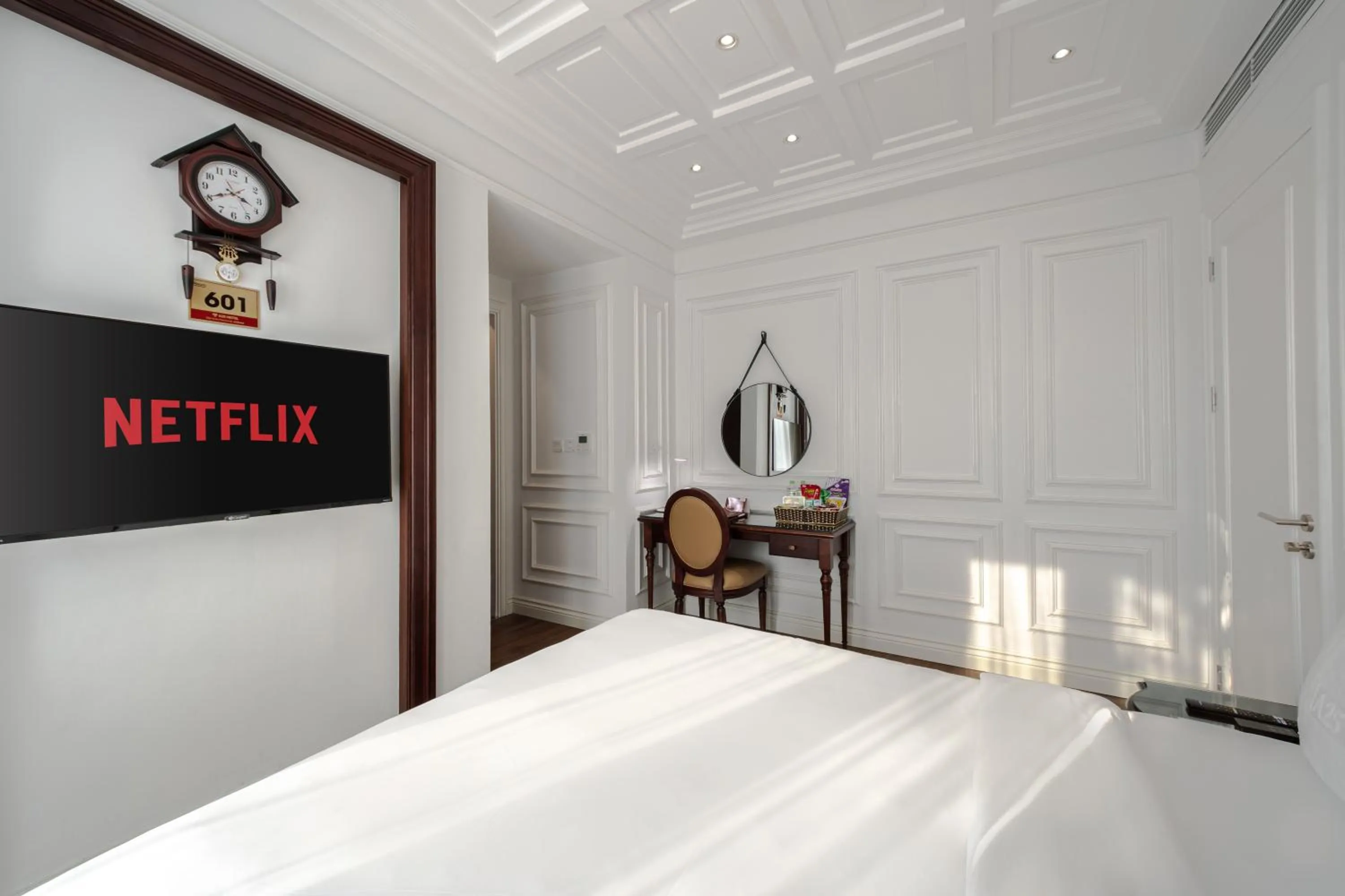 Bed in A25 Hotel - 18 Nguyễn Hy Quang