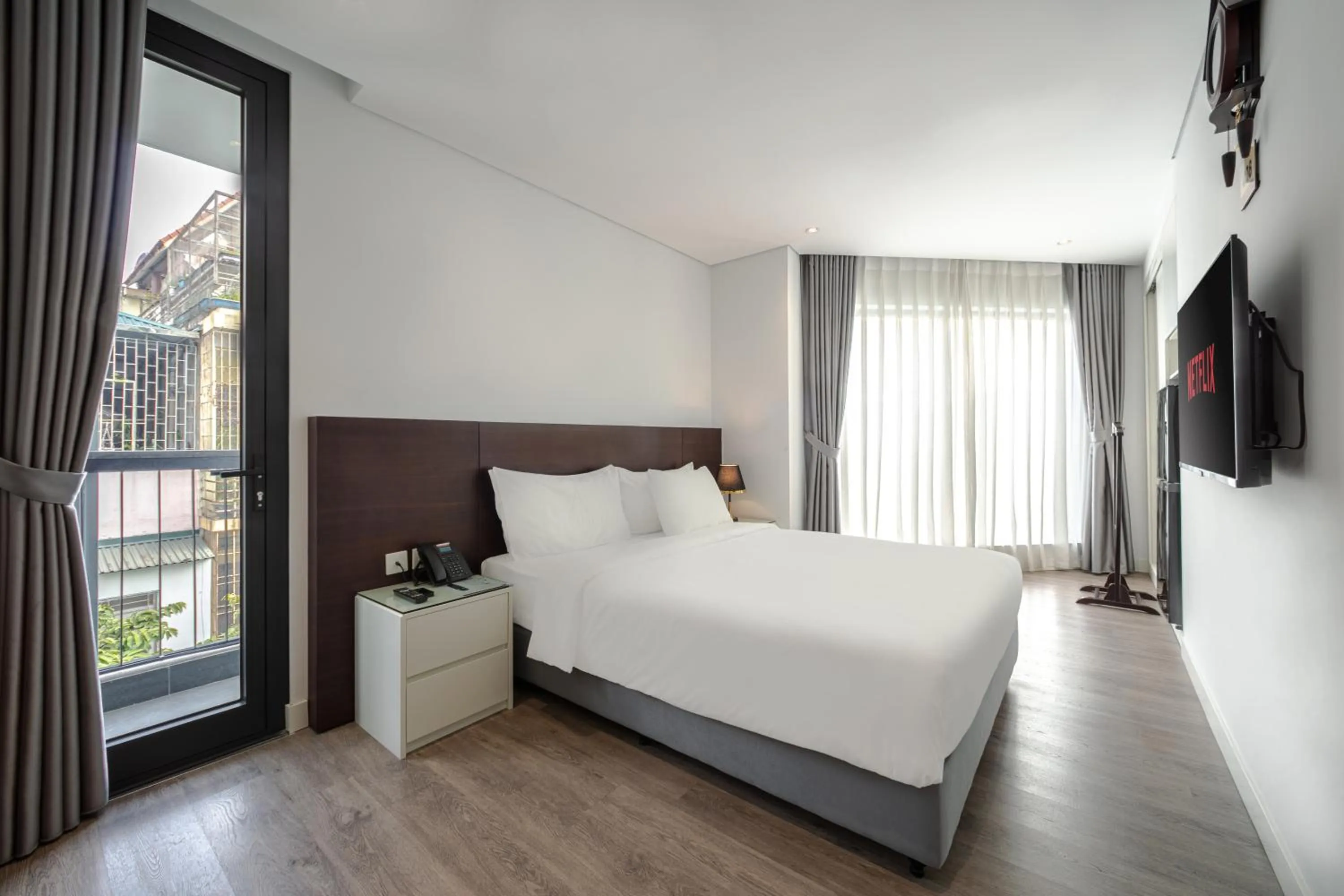 Bed in A25 Hotel - 18 Nguyễn Hy Quang
