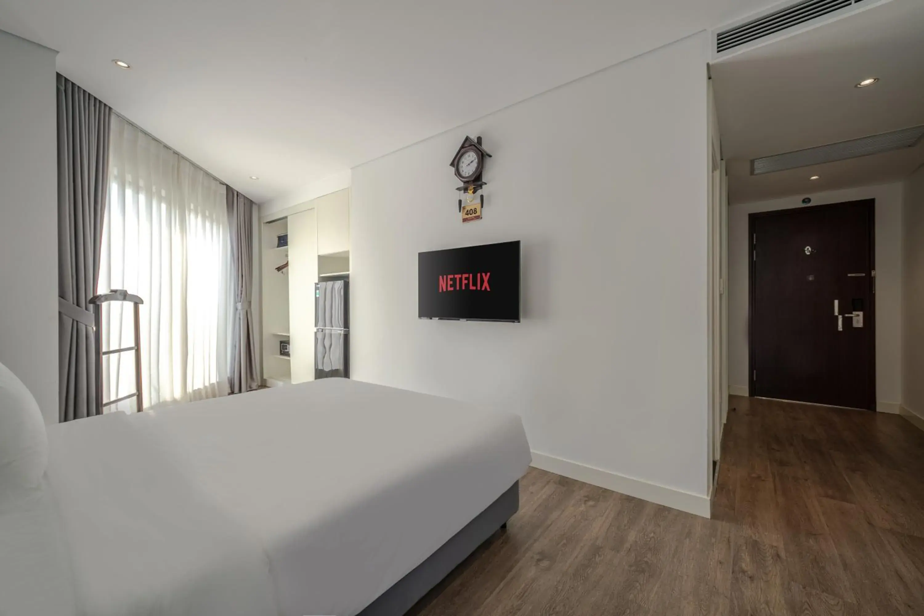 Bed in A25 Hotel - 18 Nguyễn Hy Quang Bed in A25 Hotel - 18 Nguyễn Hy Quang