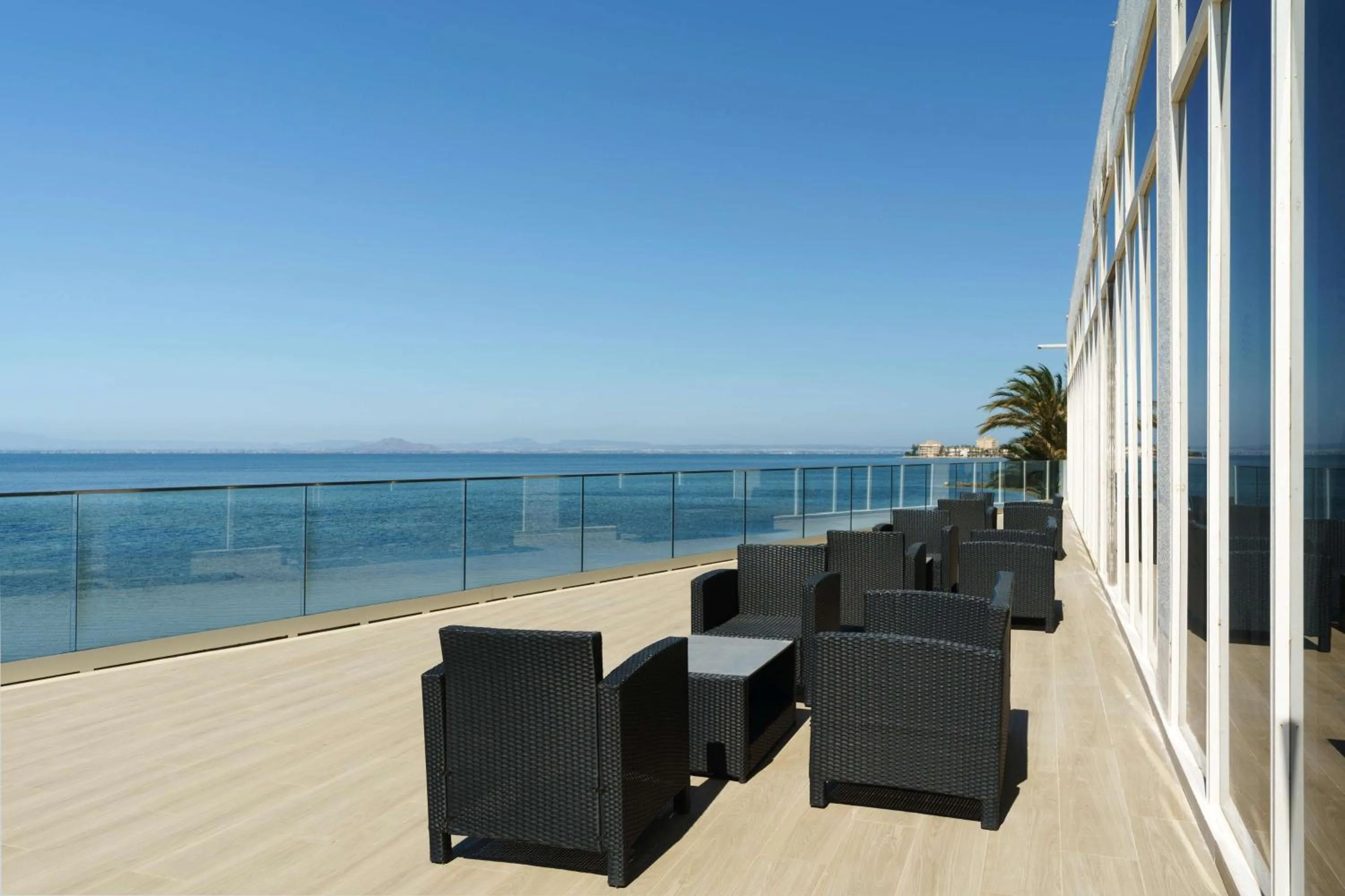 Balcony/Terrace in AluaSun Doblemar