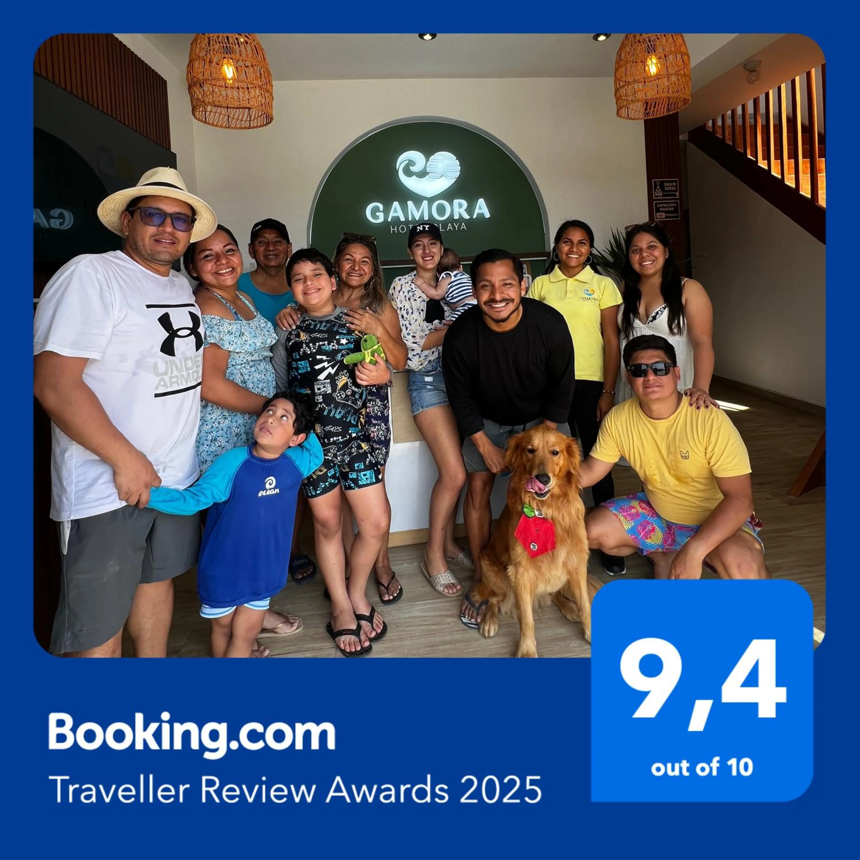 Certificate/Award in Gamora Hotel Playa