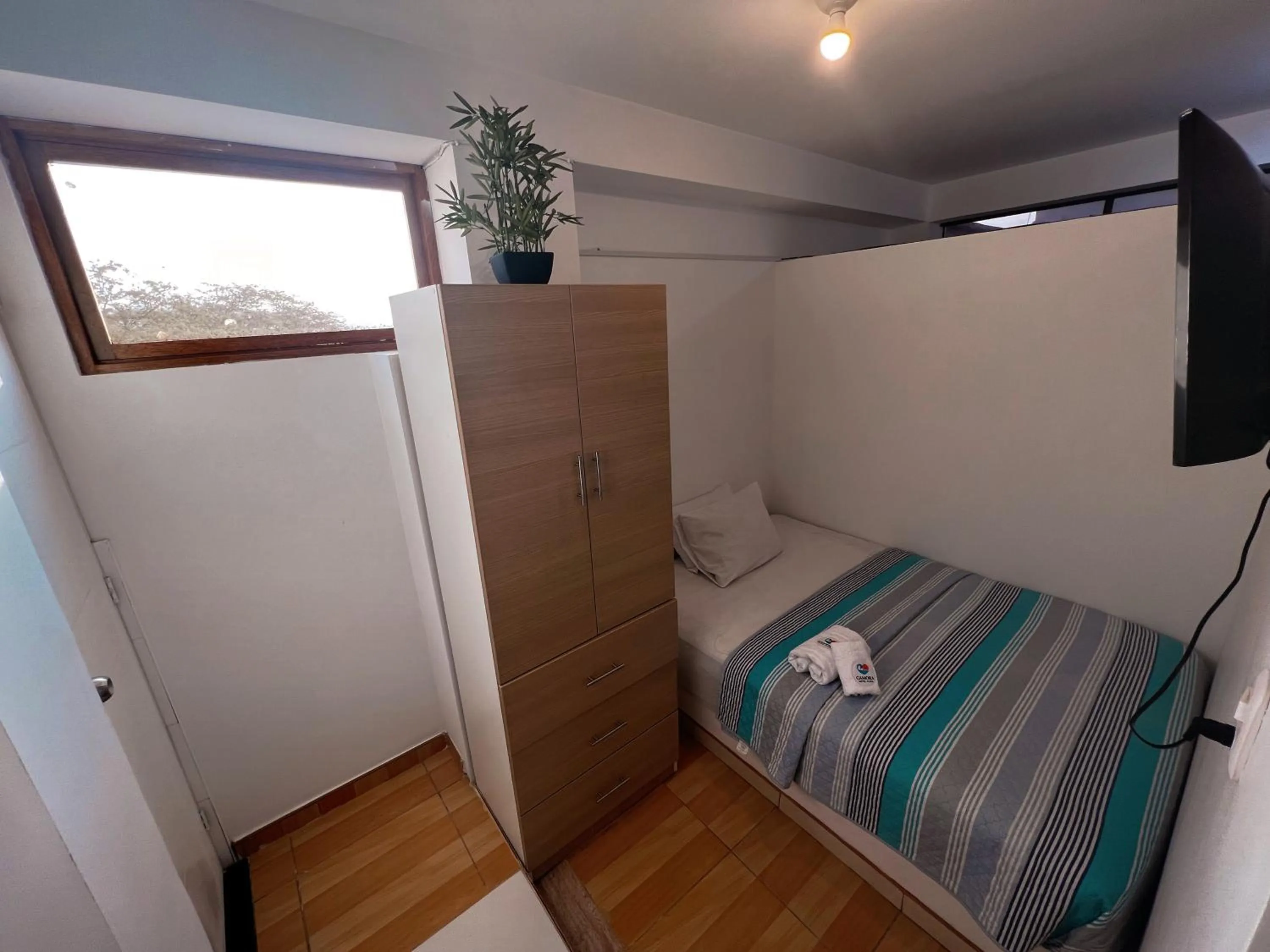 Bed in Gamora Hotel Playa