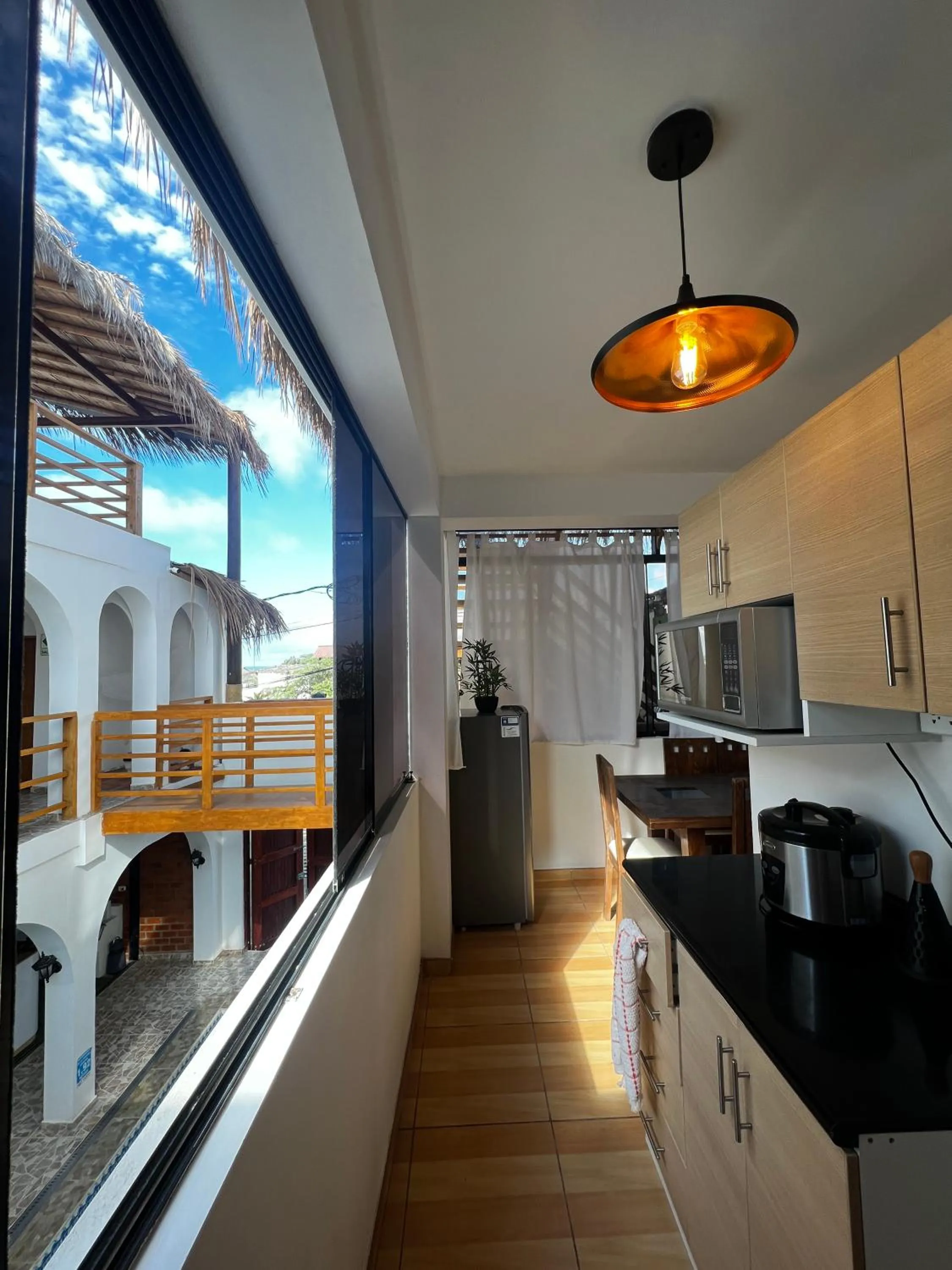 Kitchen or kitchenette in Gamora Hotel Playa