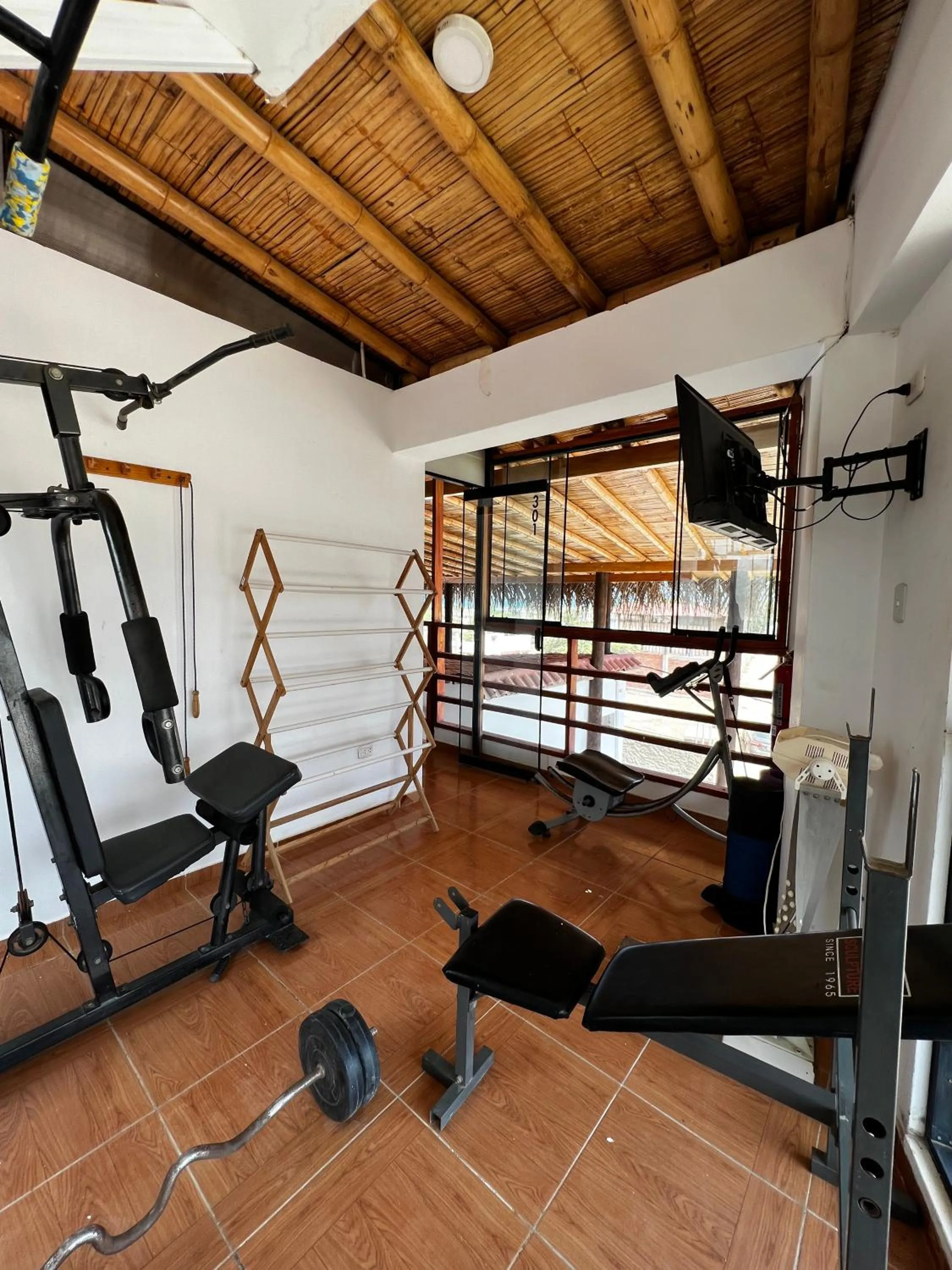 Fitness centre/facilities in Gamora Hotel Playa