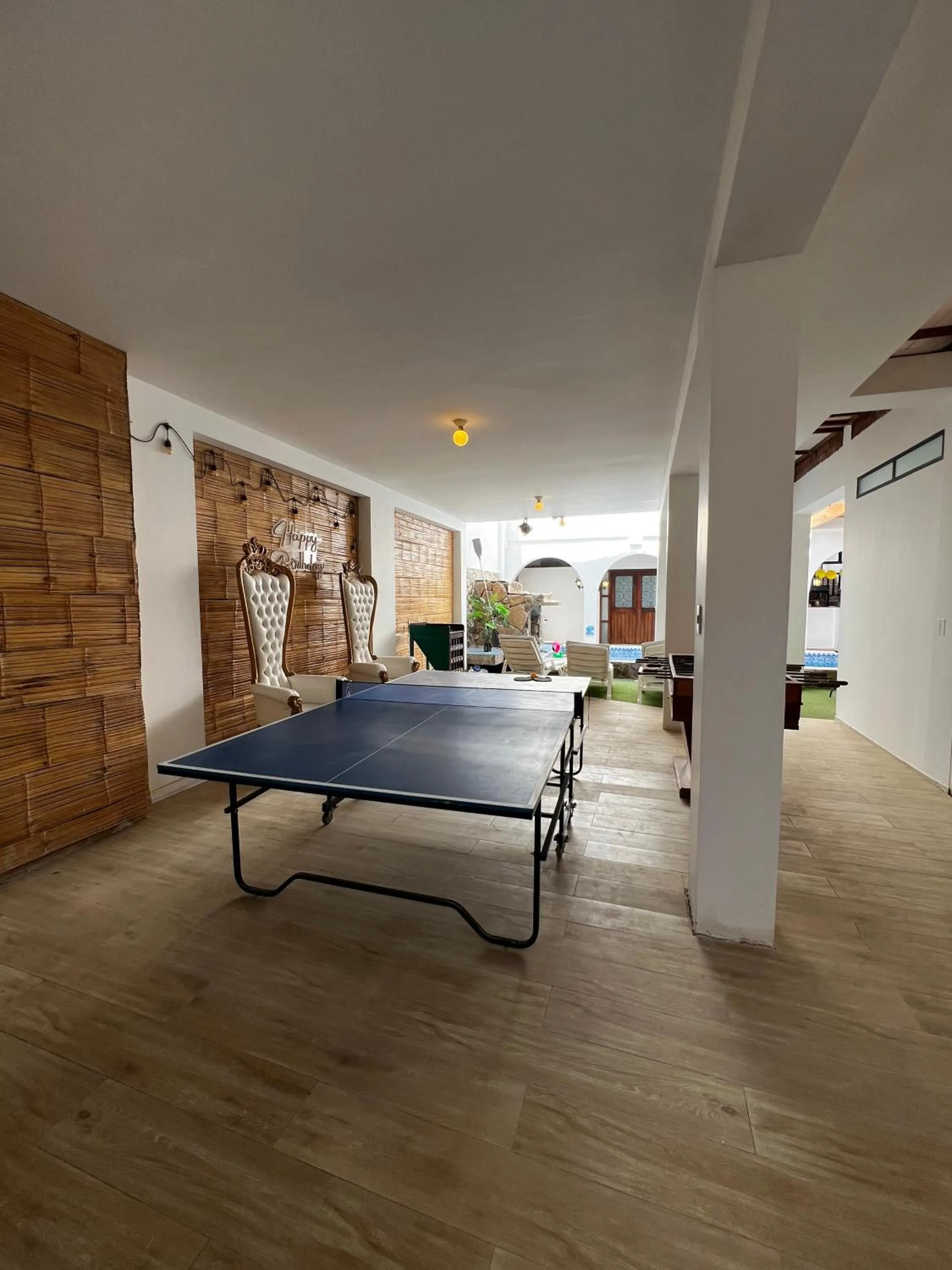 Table tennis in Gamora Hotel Playa