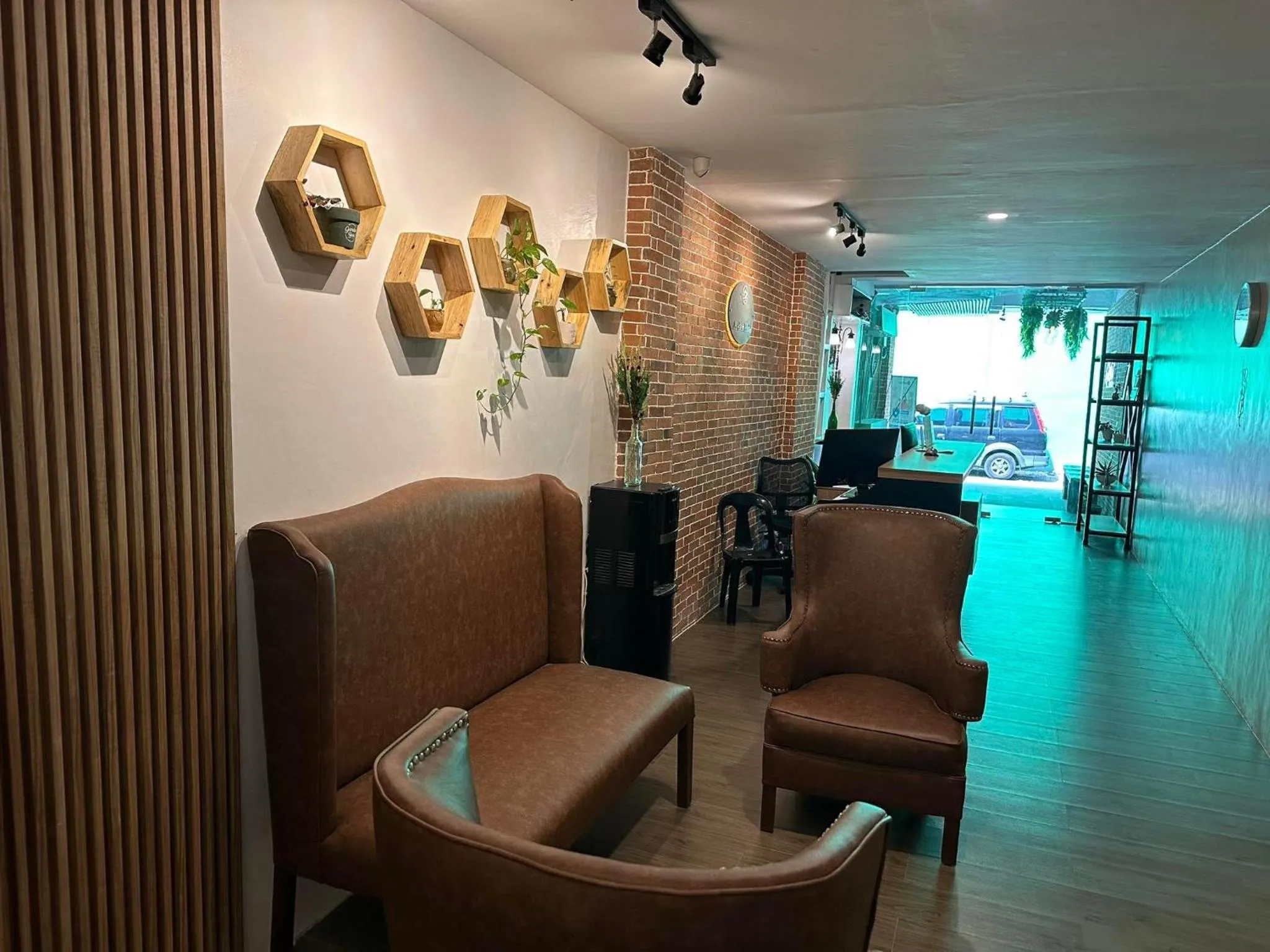 Lobby or reception in Aden Hotel