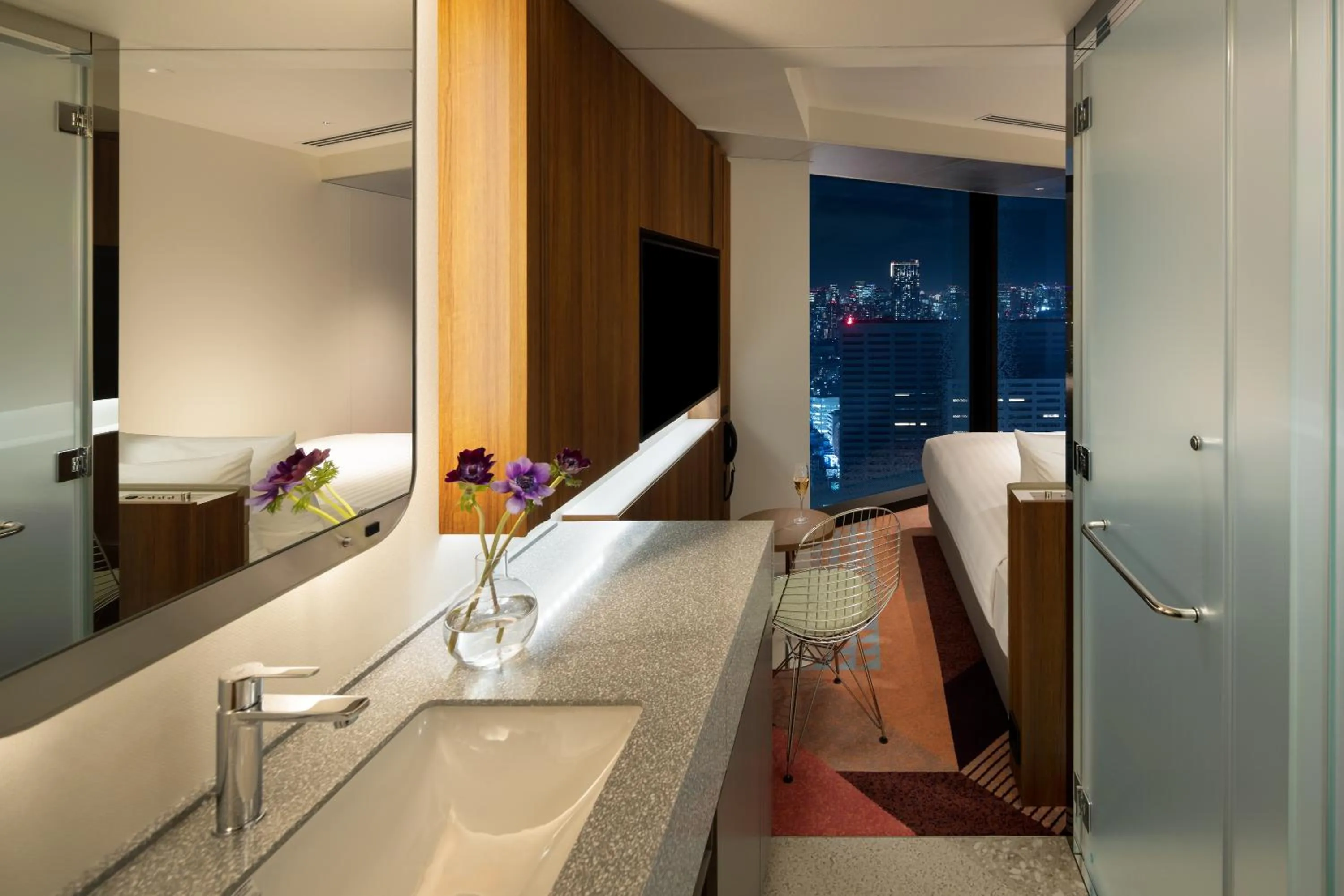 Bedroom in HOTEL GROOVE SHINJUKU, A PARKROYAL Hotel