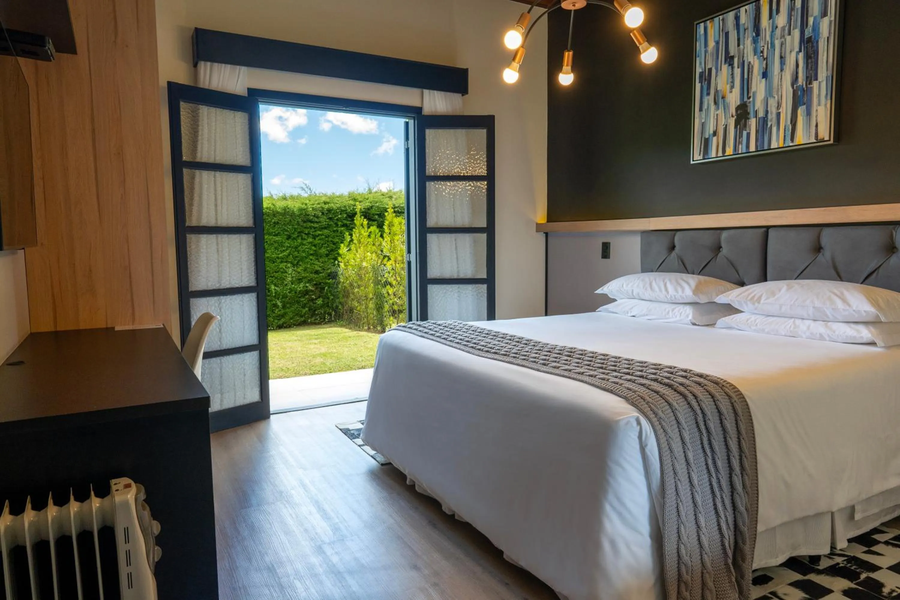 Bed in Pousada Terrazzo Bonjardim - by Easy Hotéis