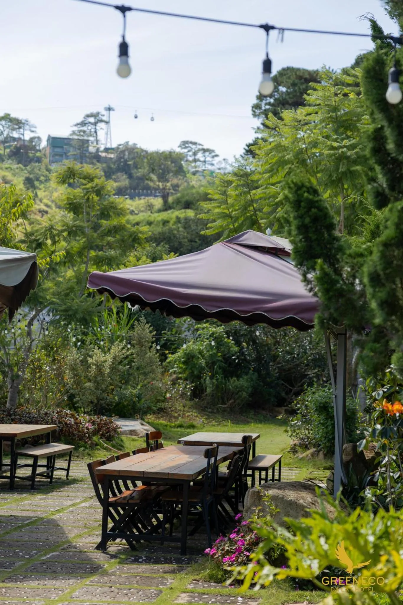 Garden in GREENECO DA LAT HOTEL - Khách sạn Green Eco Đà Lạt