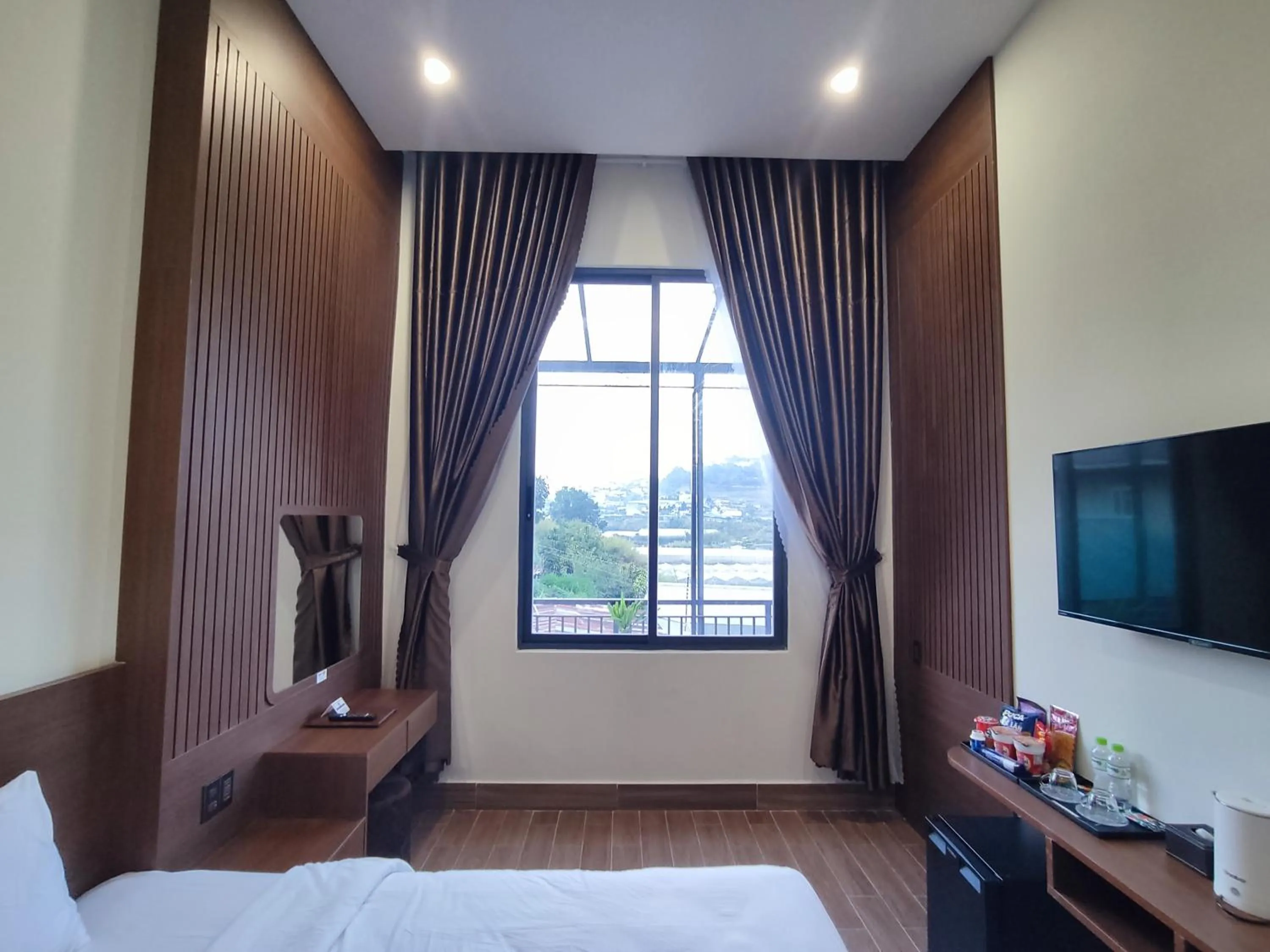 Bedroom, Bed in GREENECO DA LAT HOTEL - Khách sạn Green Eco Đà Lạt