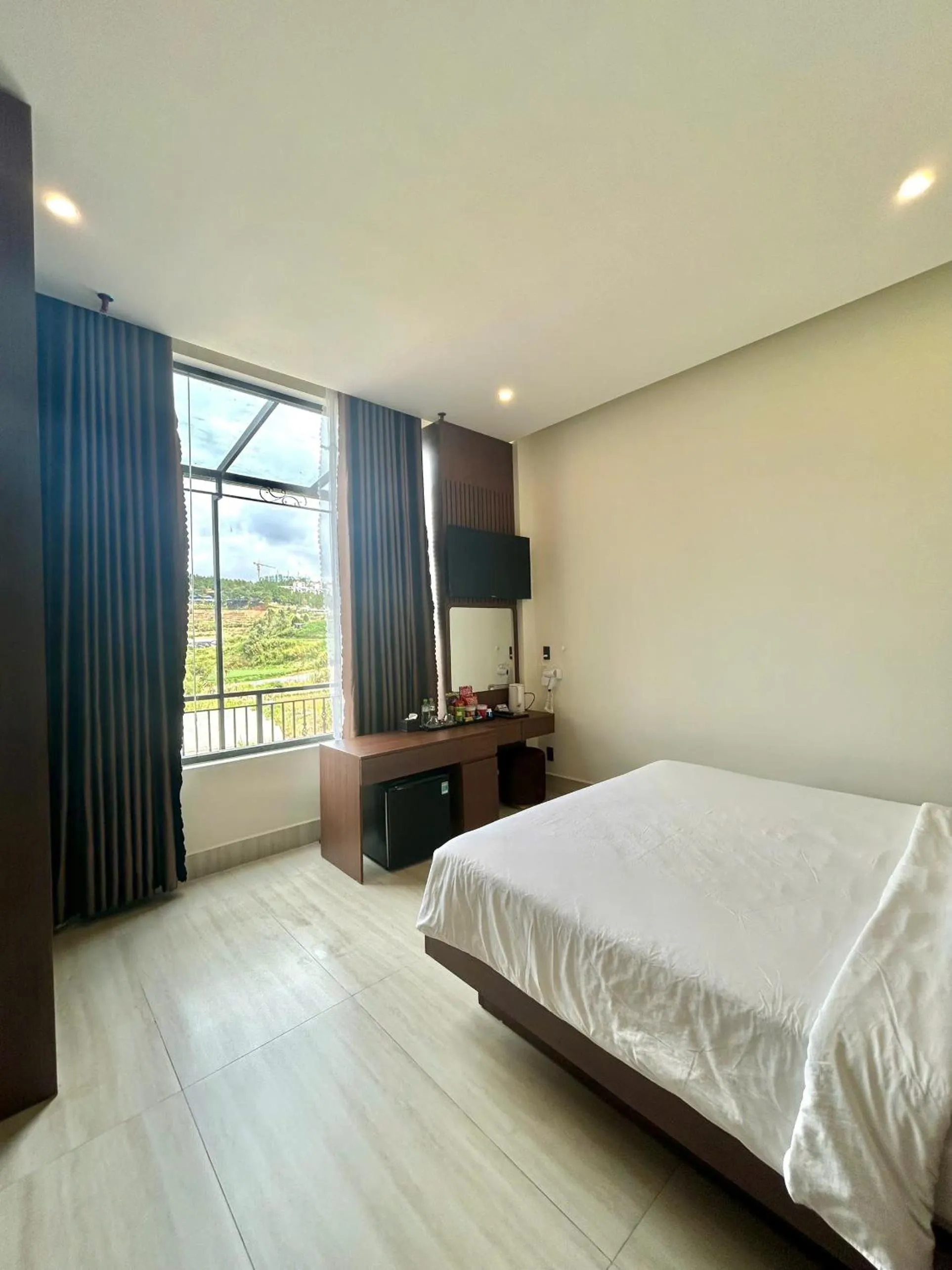 Bedroom, Bed in GREENECO DA LAT HOTEL - Khách sạn Green Eco Đà Lạt