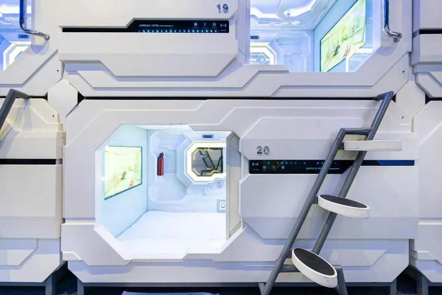 Bedroom in Capsule Riverside Bedroom in Capsule Riverside