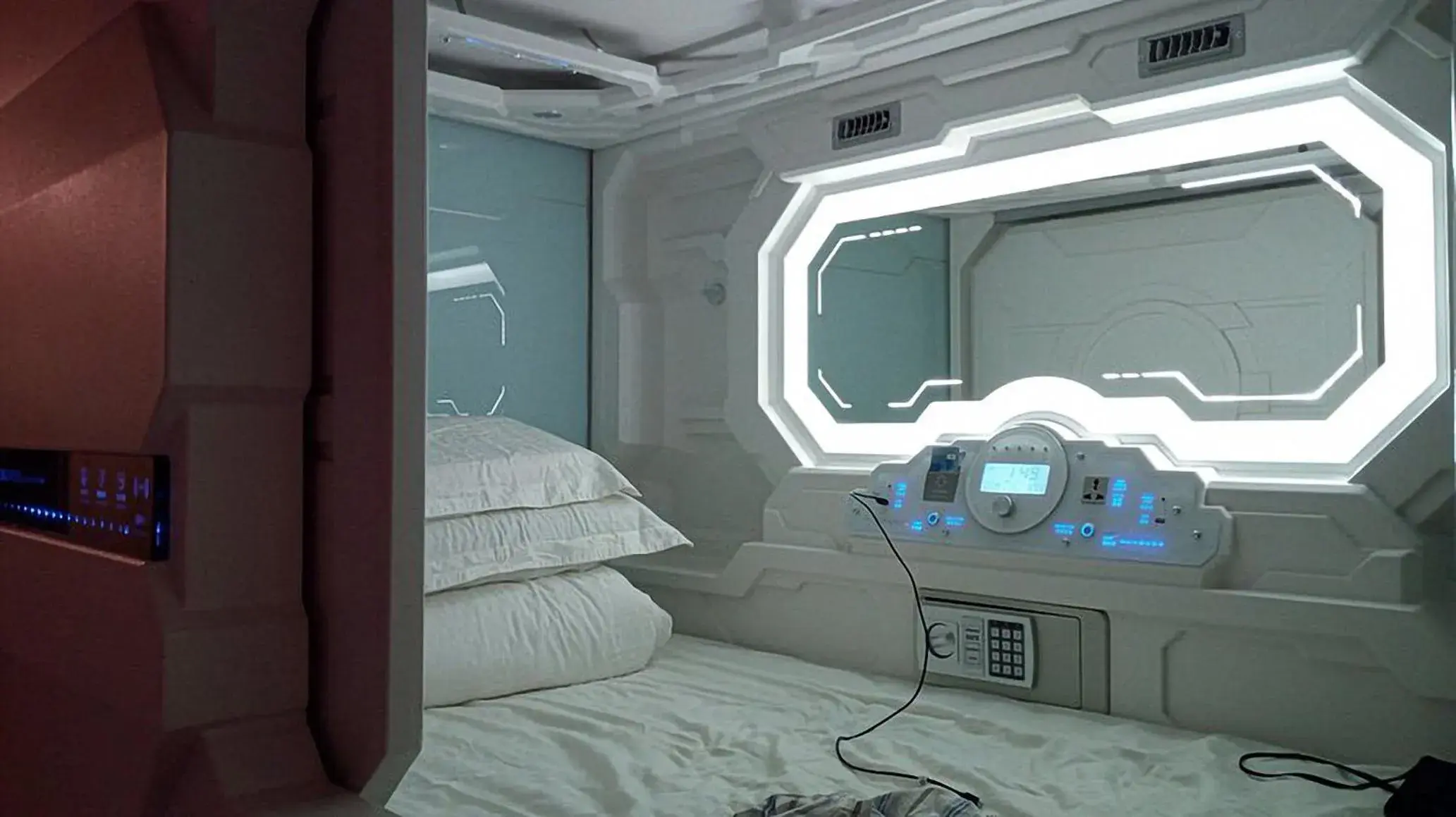 Bedroom in Capsule Riverside Bedroom in Capsule Riverside