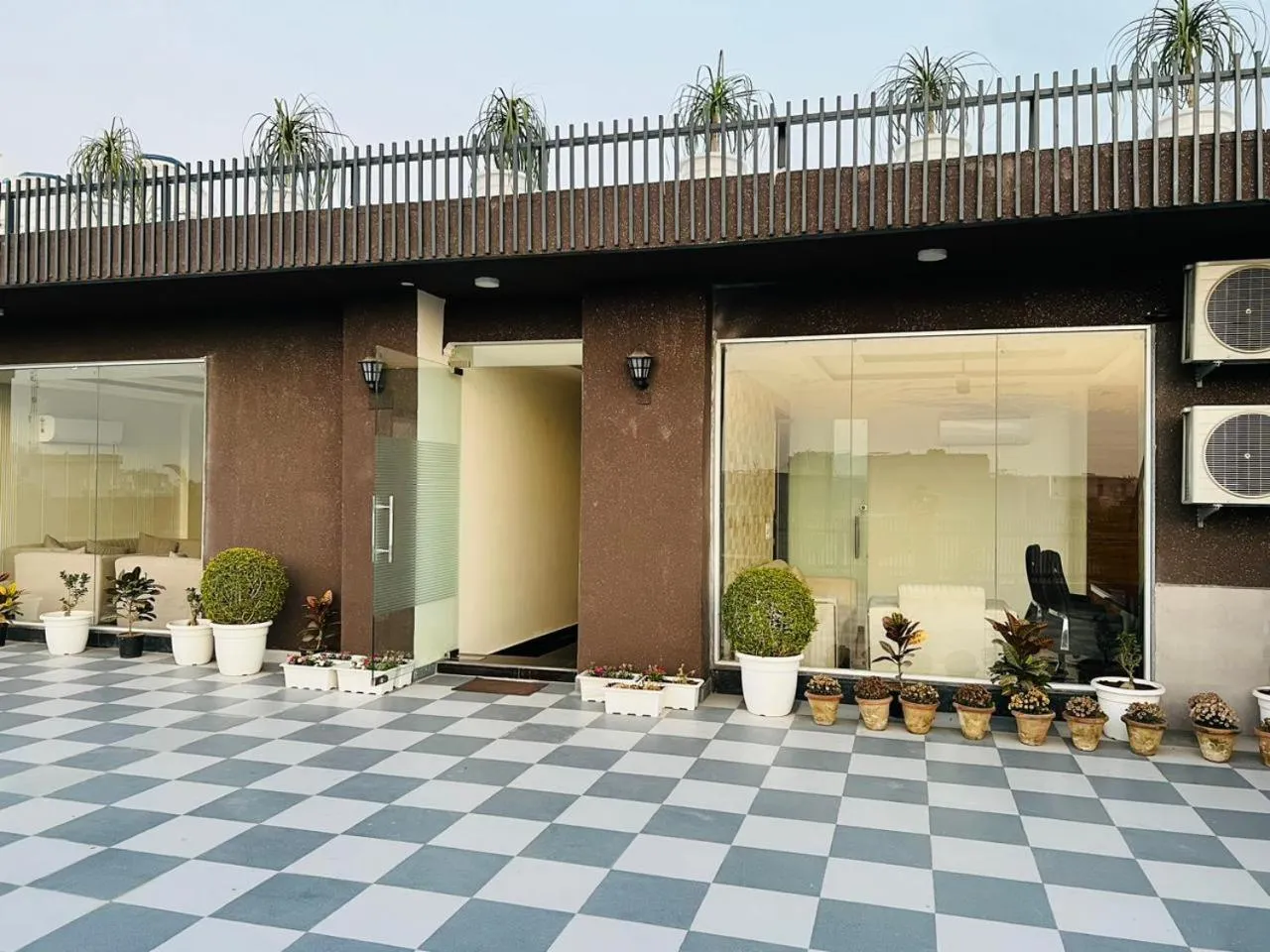 Balcony/Terrace in Hotel RIVERB